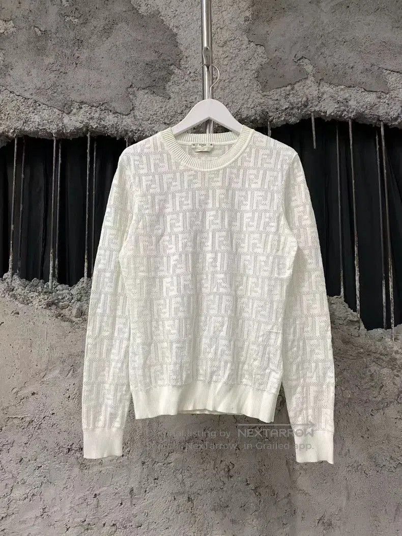 Fendi Fendi Monogram Long Sleeve Top . Size US M / EU 48-50 / 2 - 1 Thumbnail