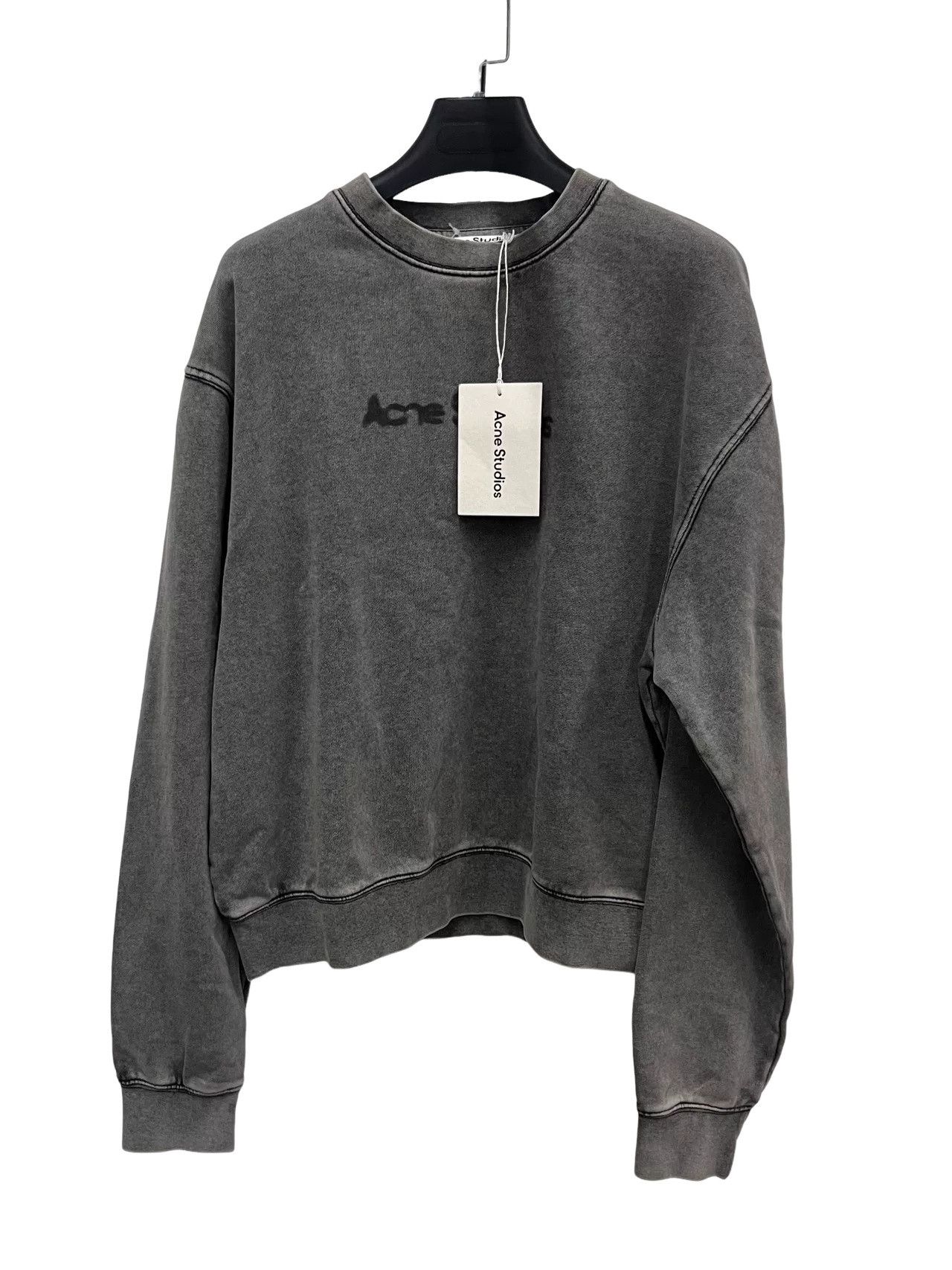 Acne Studios Acne Studios Blurry Logo FW23 Sweatshirt XS Size US XS / EU 42 / 0 - 1 Thumbnail