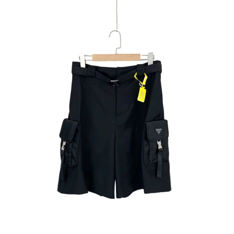Prada Prada Classic triangle pocket suit shorts Size US 38 / EU 54 - 1 Thumbnail