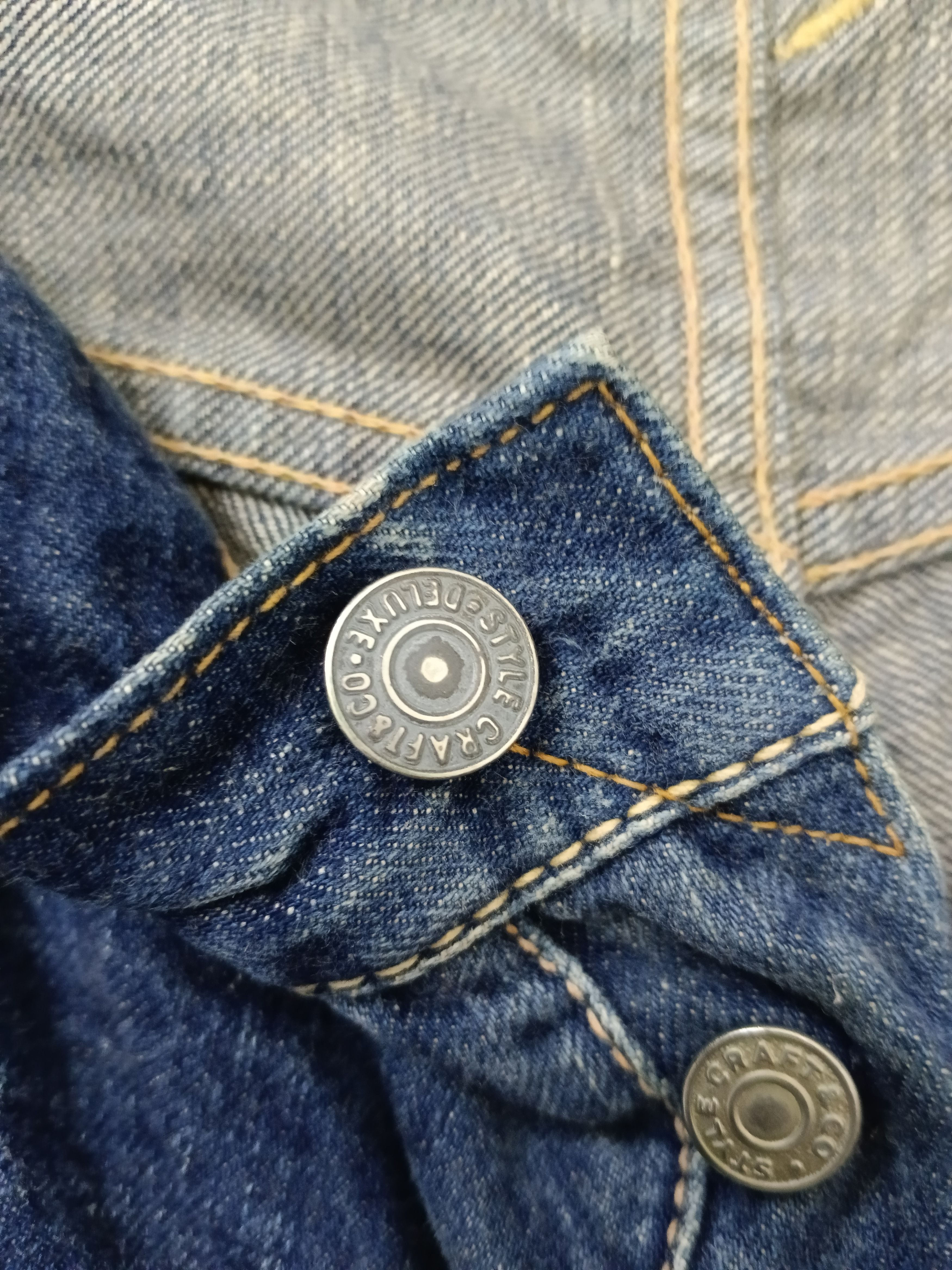Evisu SICK🔥EVISU SIOTANI BRITHERS TRAVIS SCOTT SELVEDGE Size US 36 / EU 52 - 8 Thumbnail