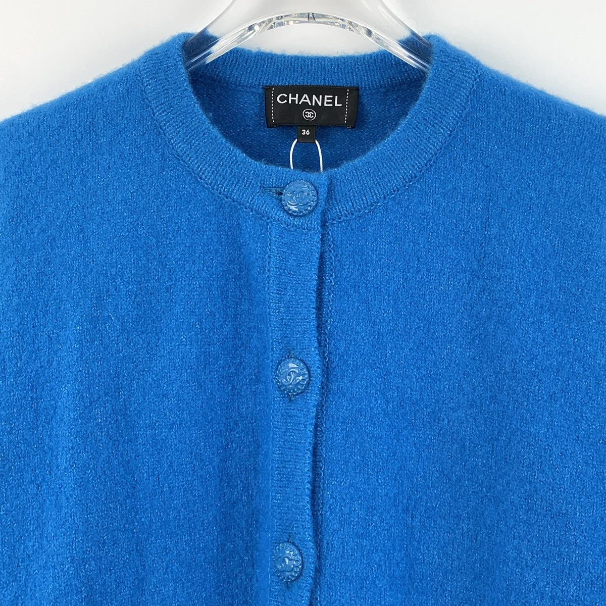 Chanel Chanel Ski Series Dark Blue Long Sleeve Knit Cardigan K26WX Size XS / US 0-2 / IT 36-38 - 4 Thumbnail