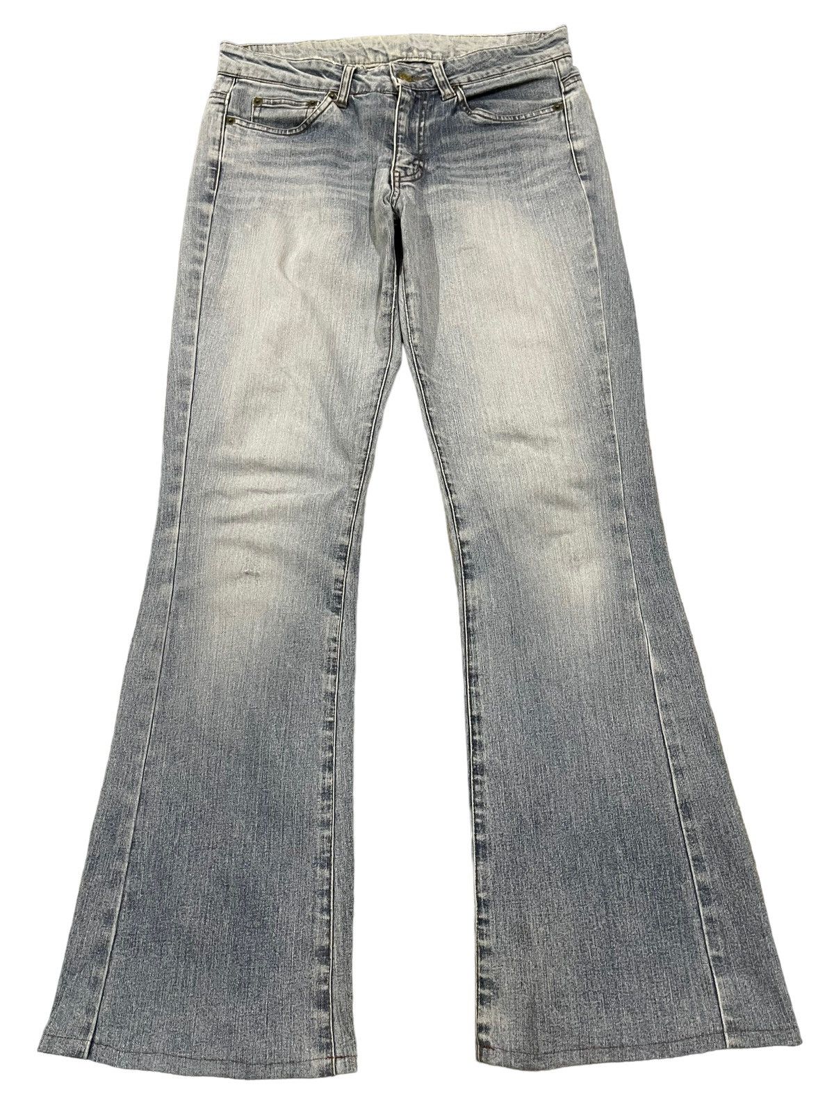 Hysteric Glamour Vintage Japanese Brand Blue Wash Style Flare Jeans Size US 30 / EU 46 - 1 Thumbnail