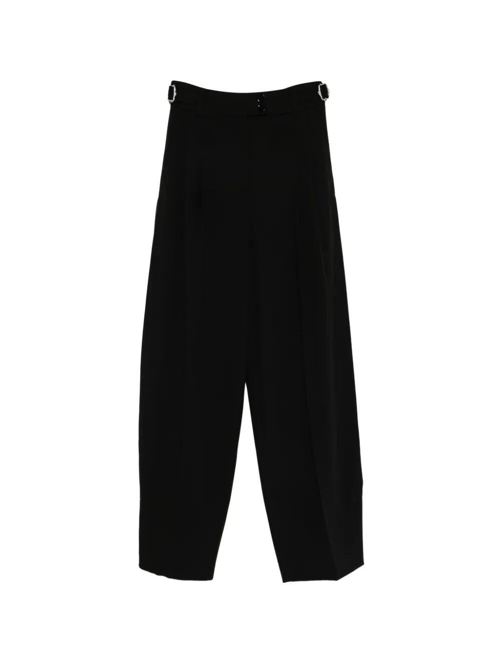 Patrizia Pepe Palazzo Pants with Satin Inserts Size 32" / US 10 / IT 46 - 1 Thumbnail