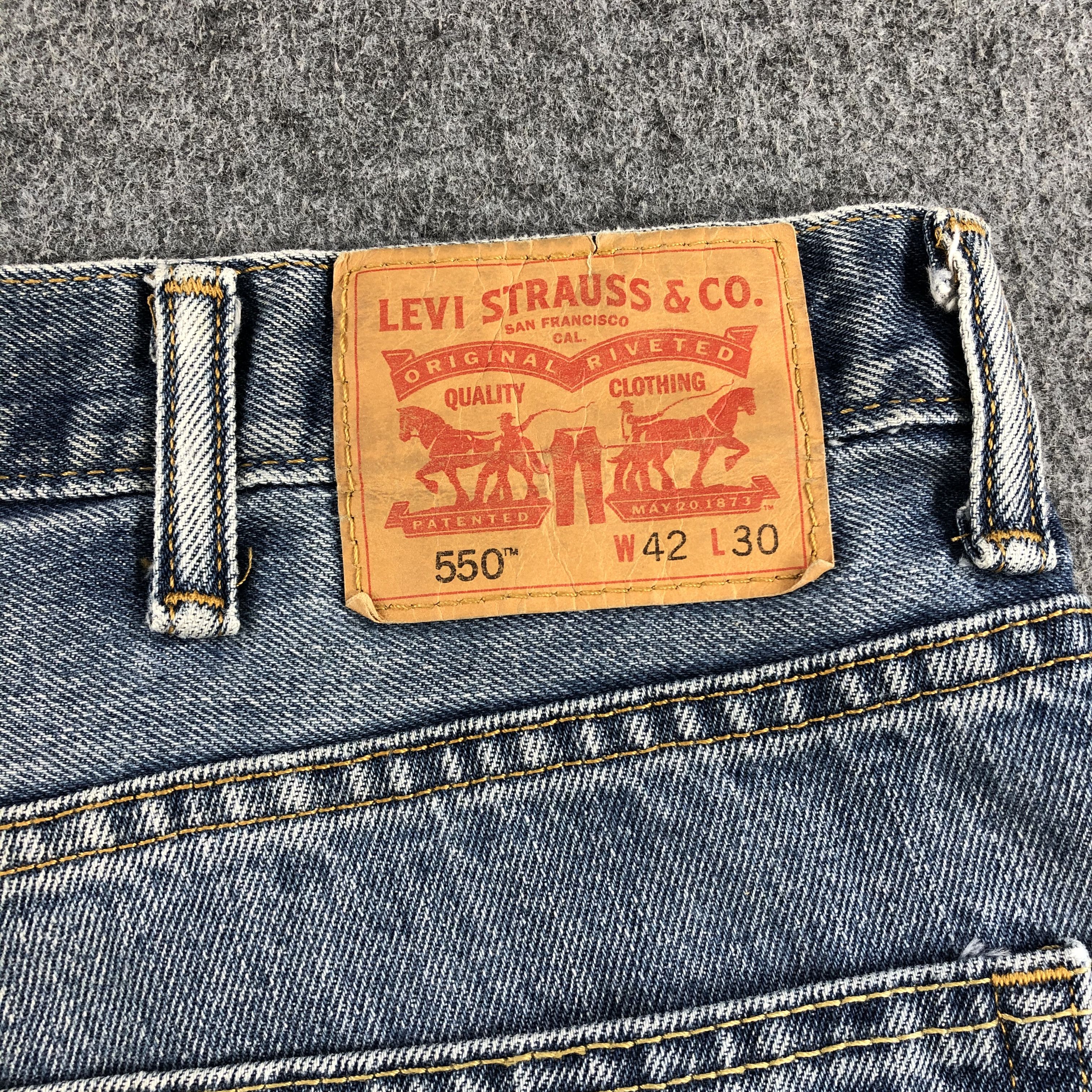 Levi's Vintage Levis 550 Earth Tone Jeans-J1711 Size US 42 / EU 58 - 5 Thumbnail