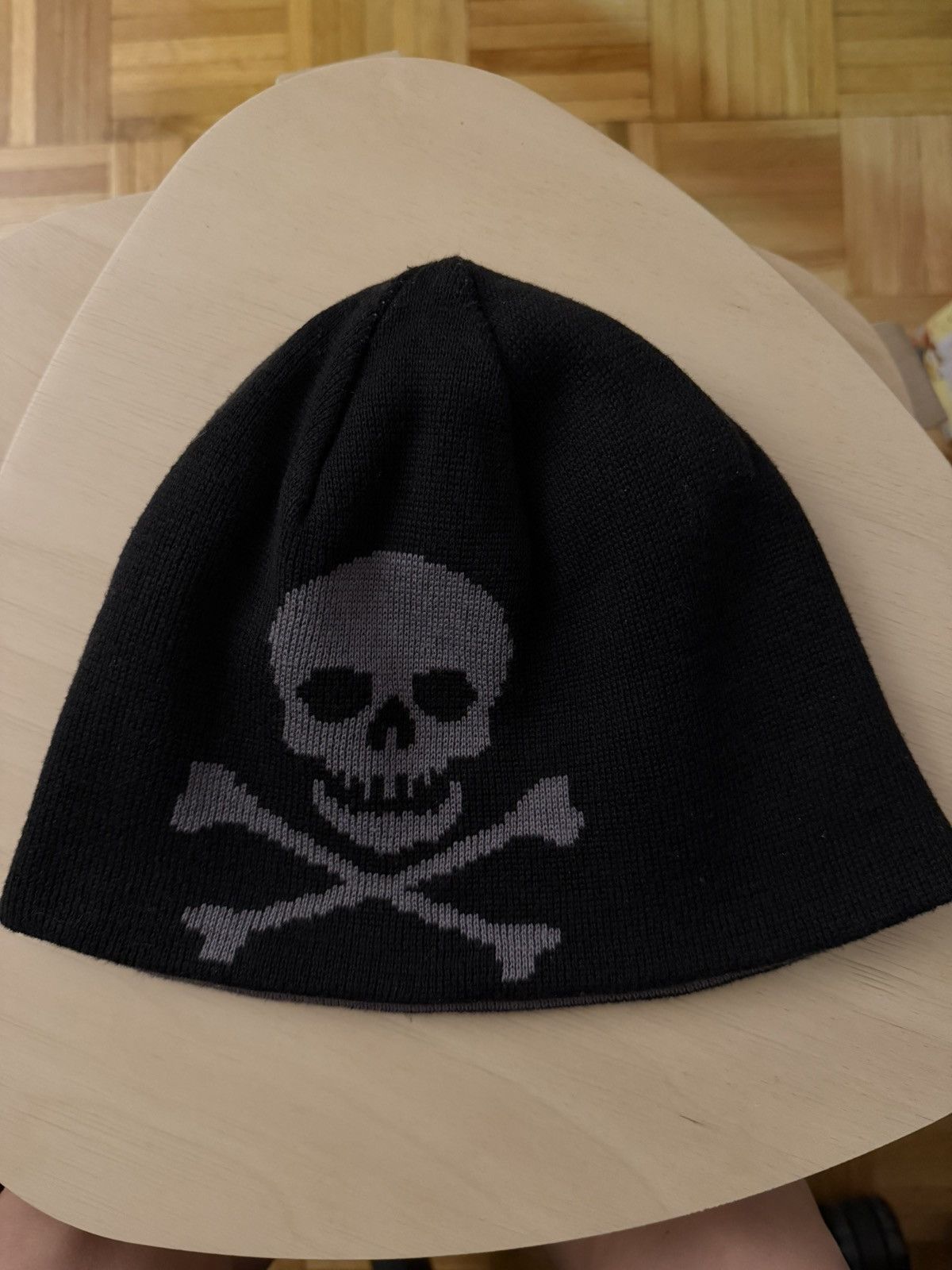 Other Y2K Reversible Skull Cap Beanie Size ONE SIZE - 2 Thumbnail