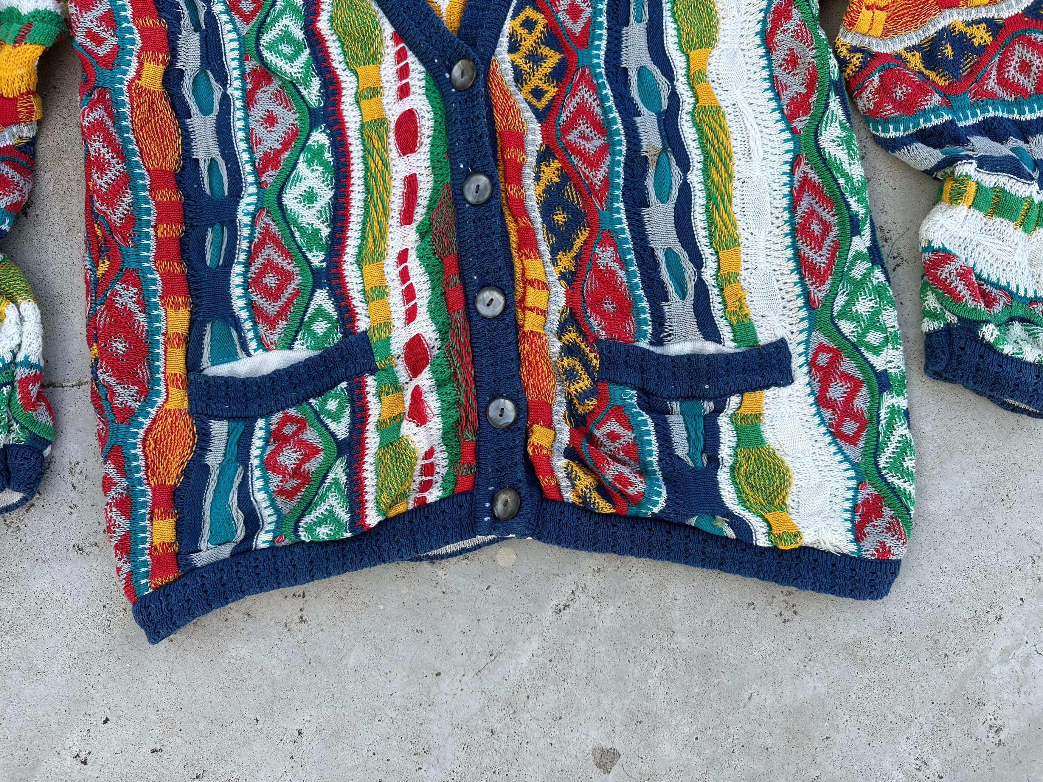 Coogi × Vintage Rare💥Vintage Coogi Sweater- multicolour Cardigan Size US M / EU 48-50 / 2 - 4 Thumbnail