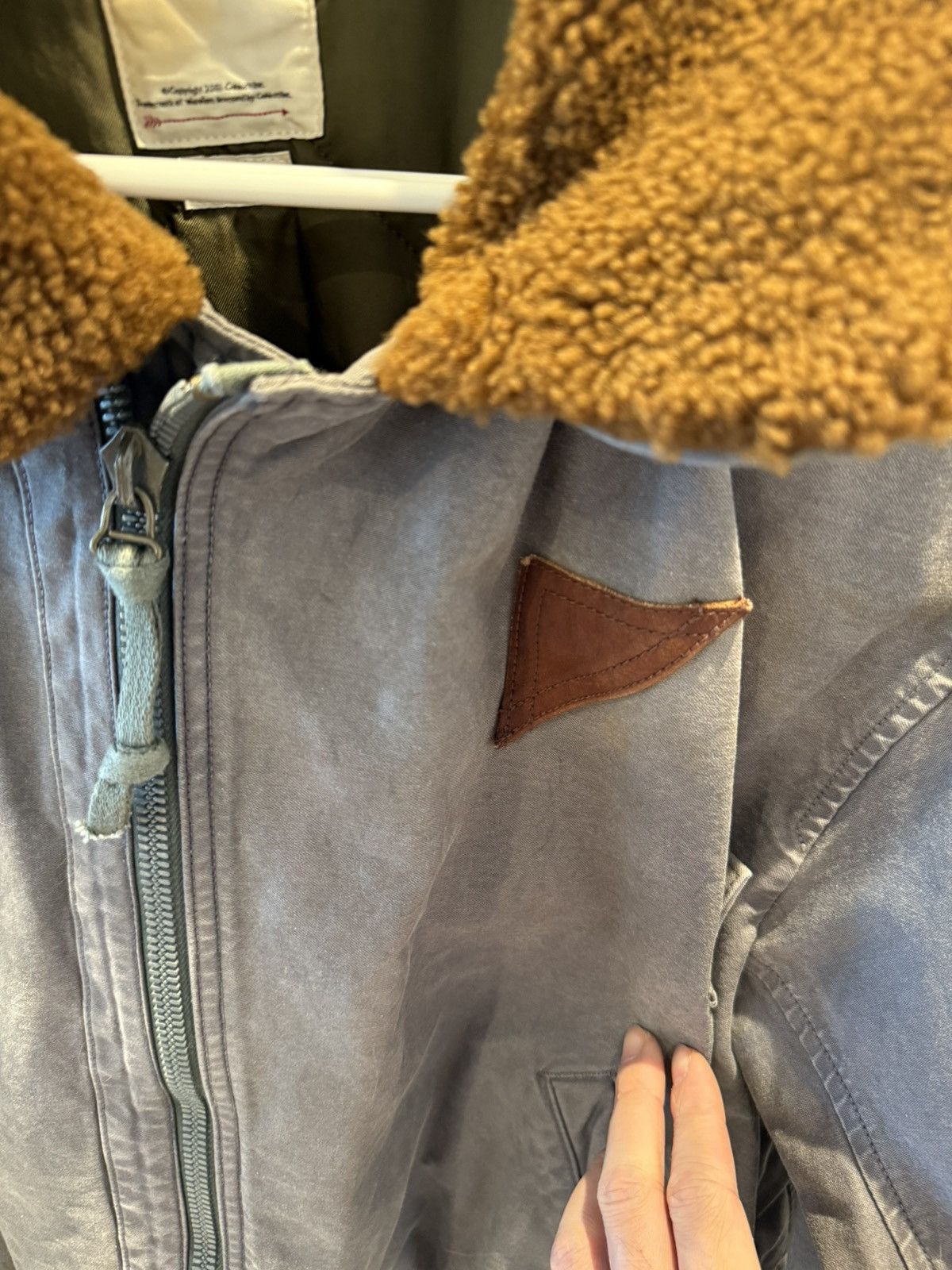 Visvim Visvim monroe jkt navy size4 Size US XL / EU 56 / 4 - 3 Thumbnail