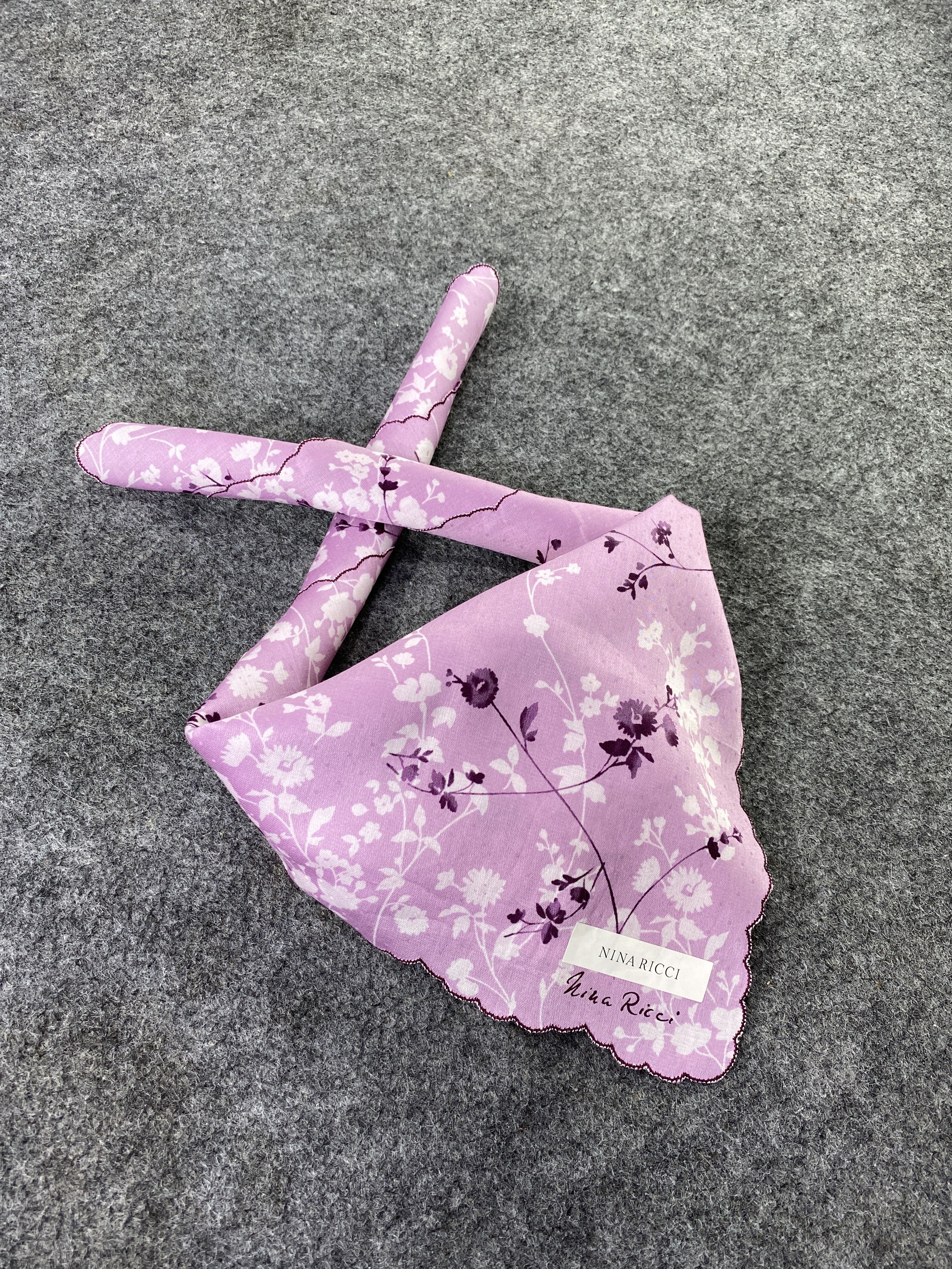 Nina Ricci Nina Ricci Handkerchief / Bandana / Neckerchief-B375 Size ONE SIZE - 1 Thumbnail