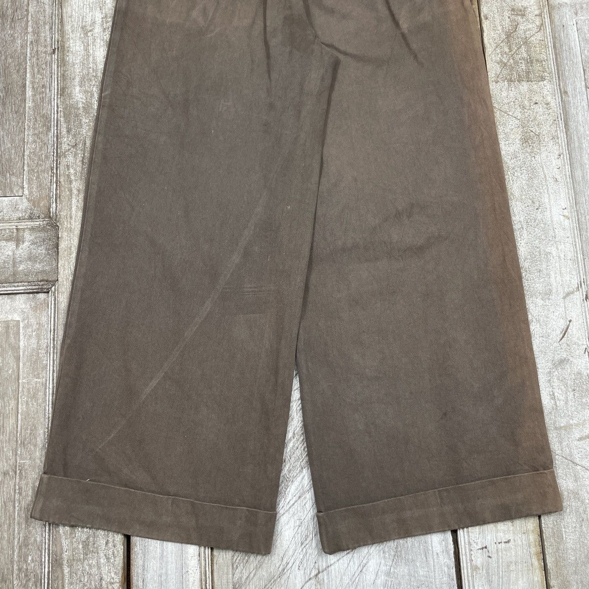 14th Addiction × Japanese Brand × Vintage Vintage And Search Wide Leg Faded Pants Size 27" / US 4 / IT 40 - 5 Thumbnail