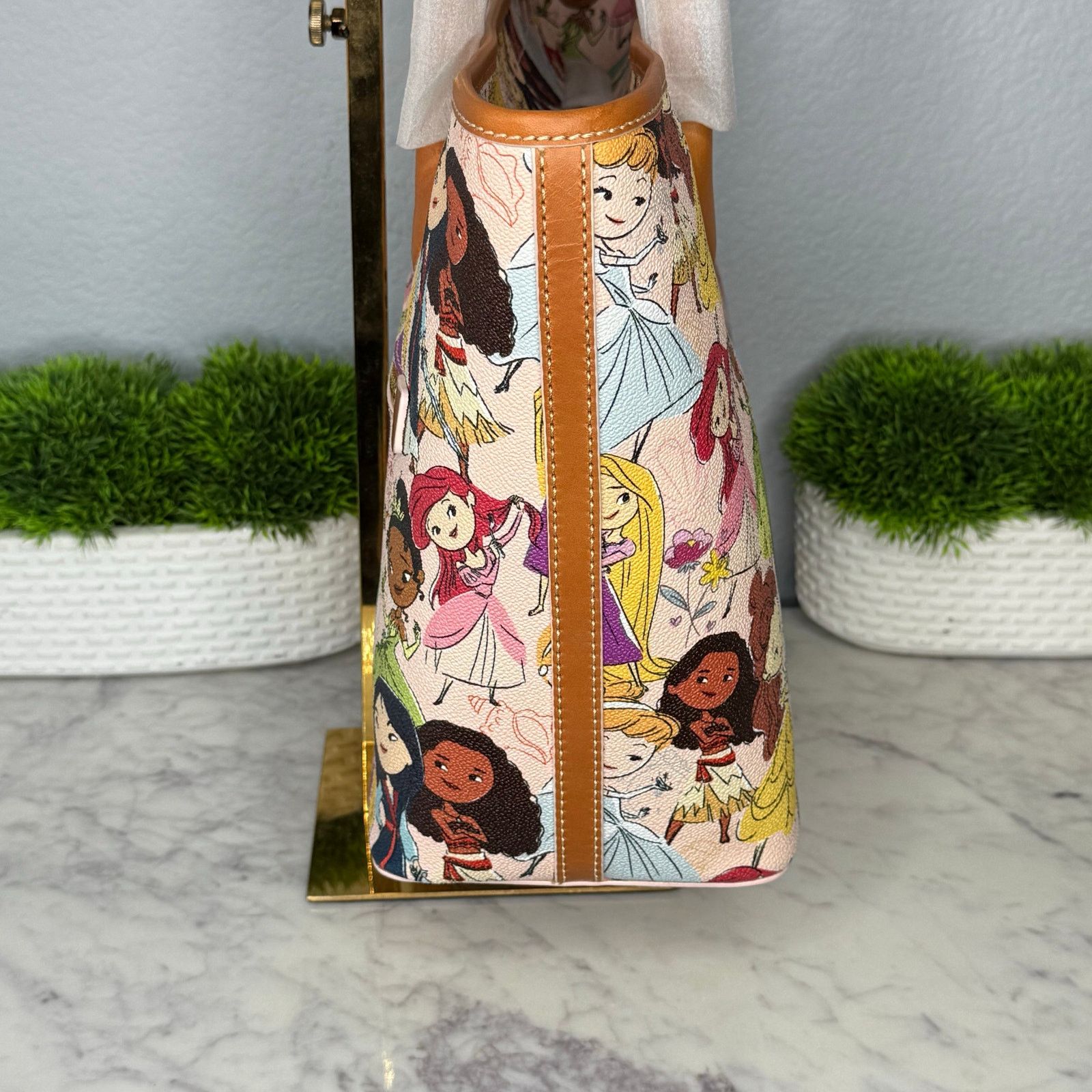 Dooney & Bourke NWT Disney Princess 2022 Tote Bag by Dooney and Bourke Size ONE SIZE - 7 Thumbnail
