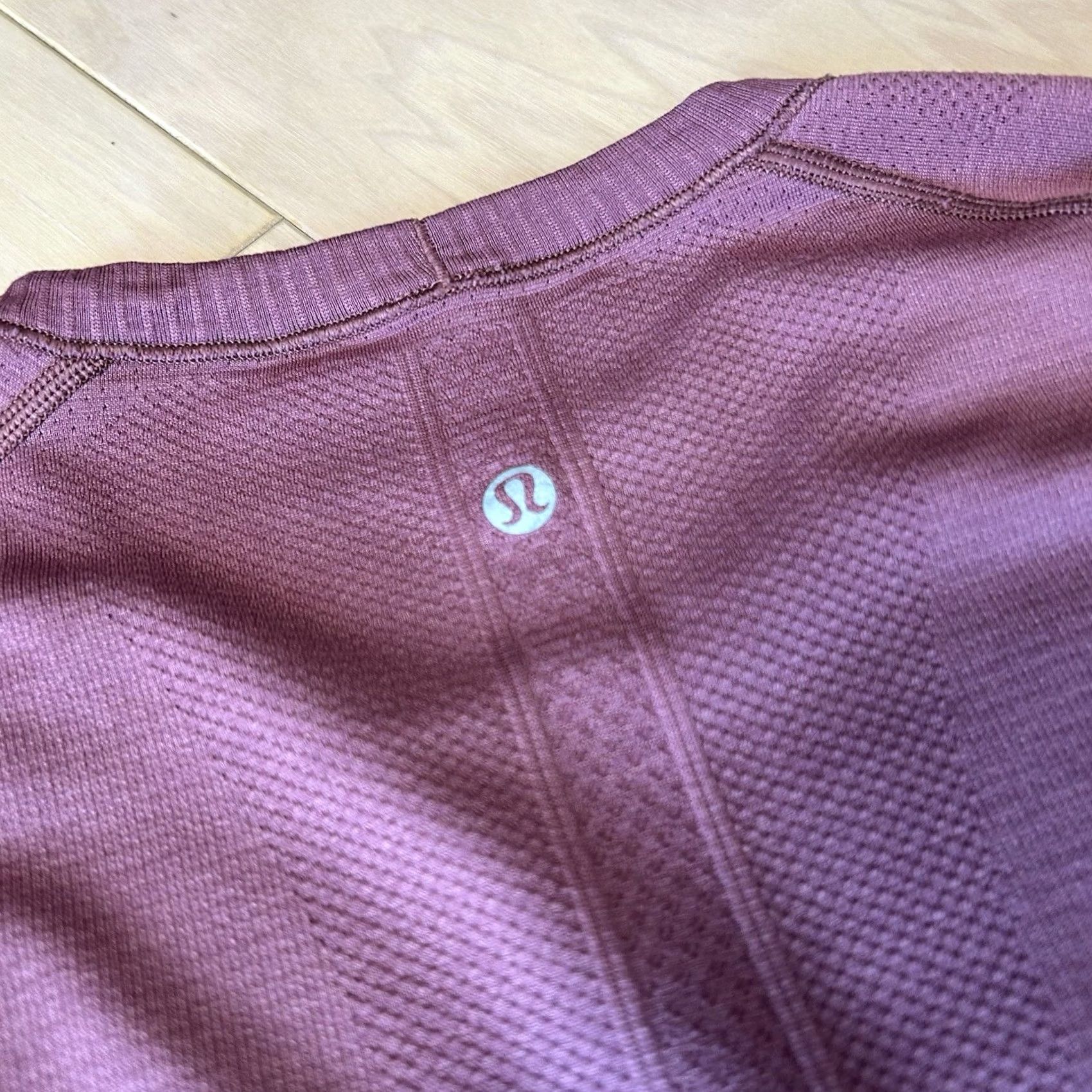 Lululemon Lululemon Swiftly Tech Crew Top Long Sleeve Women’s 12 Activewear Knit Shirt Mauve Solid Athletic” Size XL / US 12-14 / IT 48-50 - 5 Thumbnail