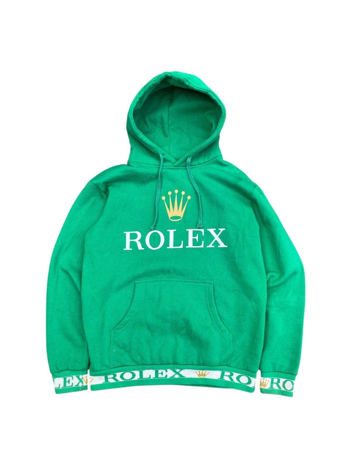 Rolex Y2k Rolex Iconic Logo Pullover Hoodie Size US S / EU 44-46 / 1 - 1 Thumbnail