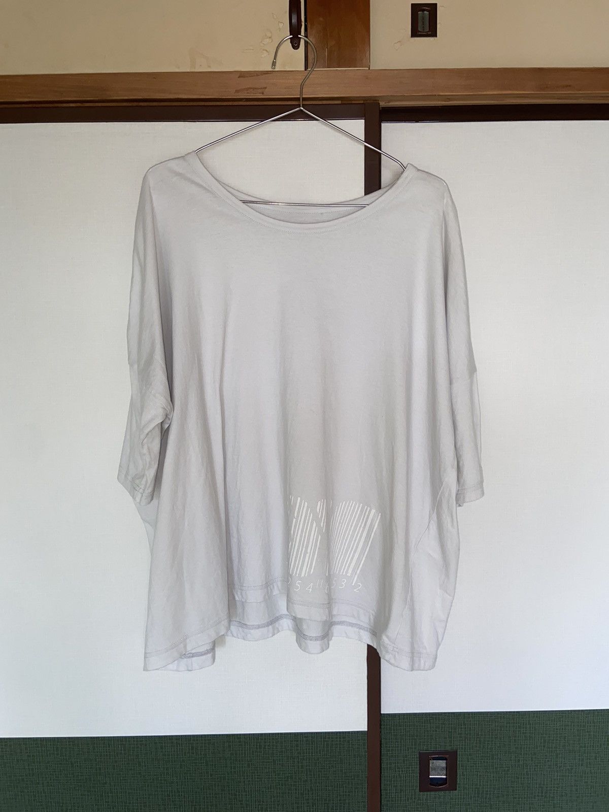 Y's × Yohji Yamamoto Yohji Yamamoto Y's Short Sleeve Barcode T Shirt Size M / US 6-8 / IT 42-44 - 1 Thumbnail