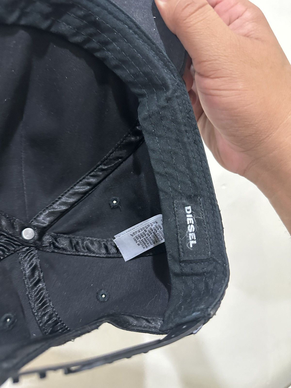 Diesel Y2K DIESEL Mohawk Logo Dad Hat Size ONE SIZE - 7 Thumbnail