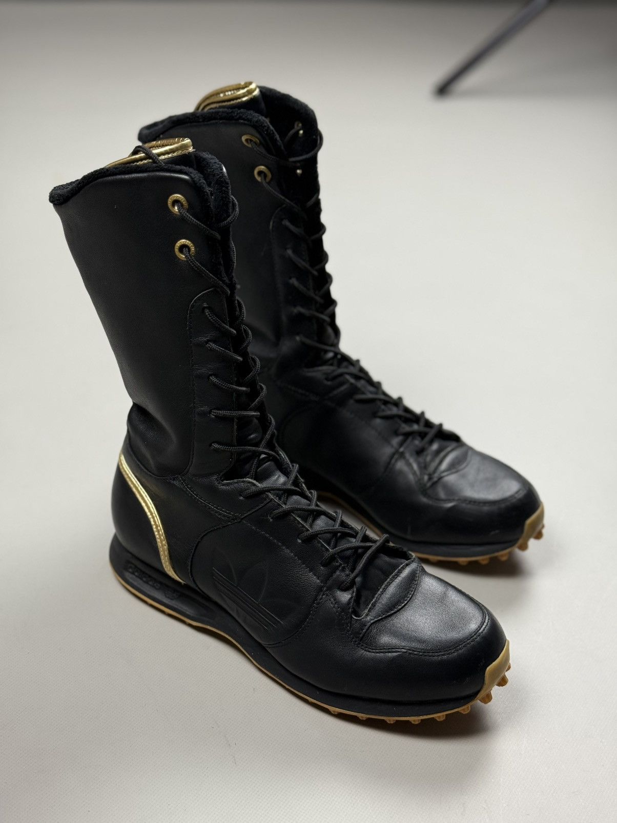 Adidas Adidas Missy Elliott Respect Me Y2K High Leather Boots Shoes Size US 8 / IT 38 - 2 Thumbnail