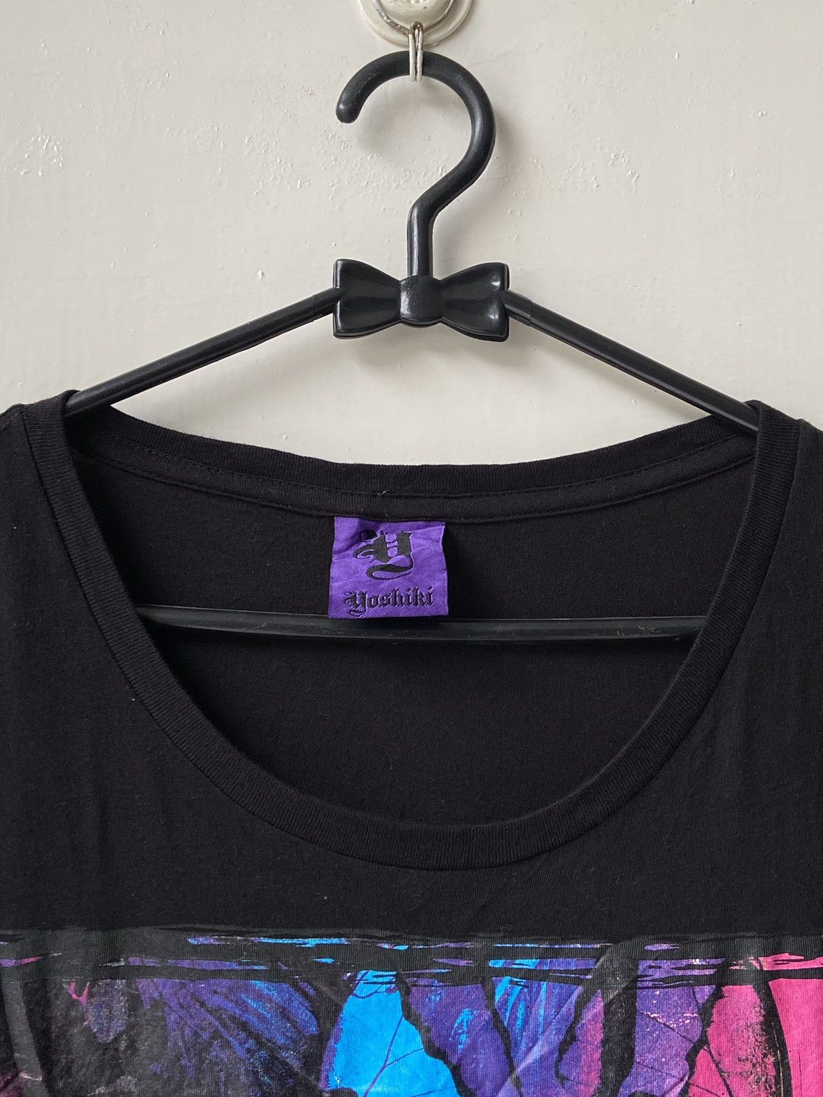 Designer × Issey Miyake × Japanese Brand YOSHIKI Black Motive T-shirt Size US S / EU 44-46 / 1 - 13 Thumbnail