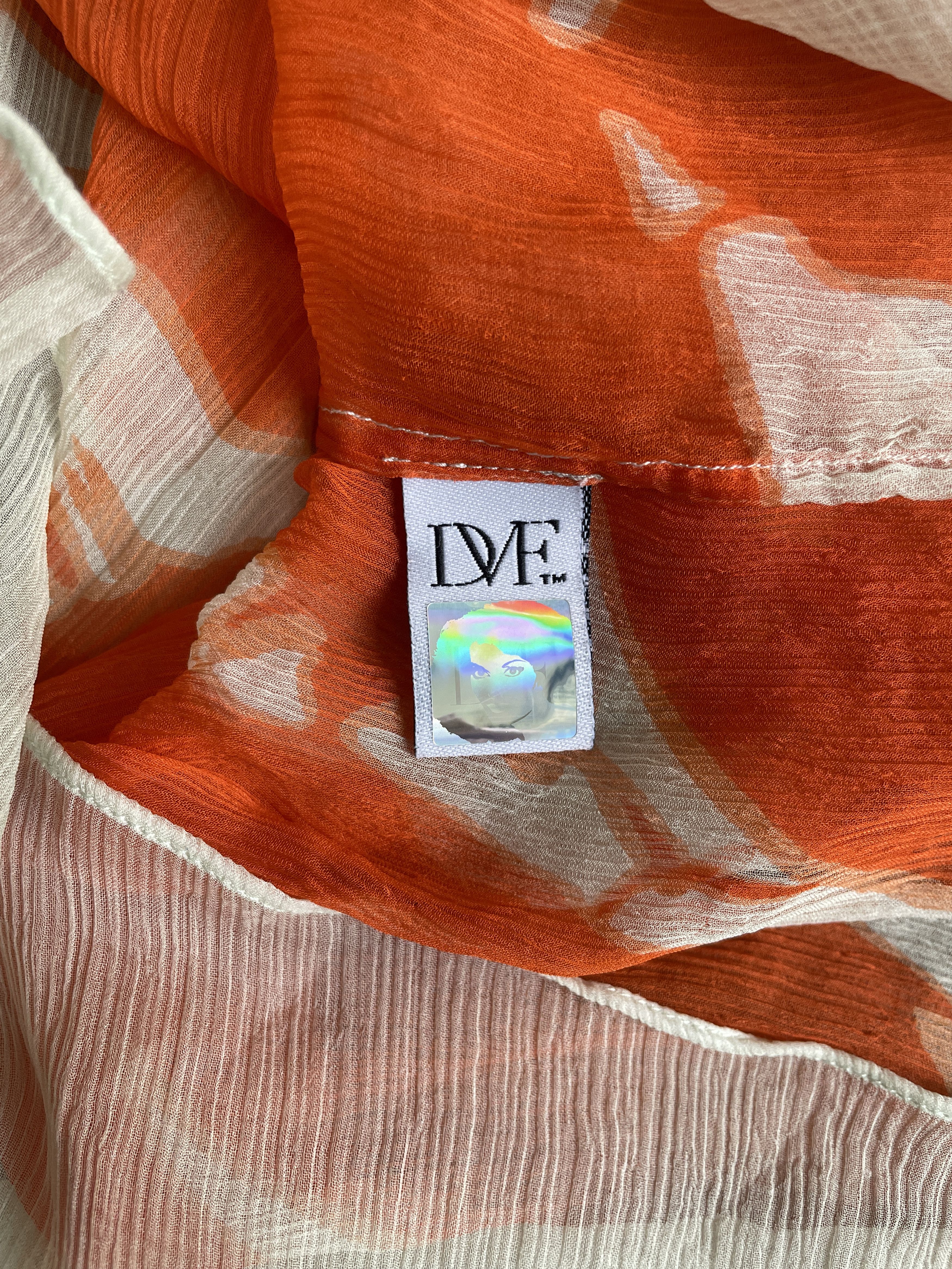 Diane von Furstenberg DIANE VON FURSTENBERG Silk Top Dry Clean Only Size M / US 6-8 / IT 42-44 - 5 Thumbnail