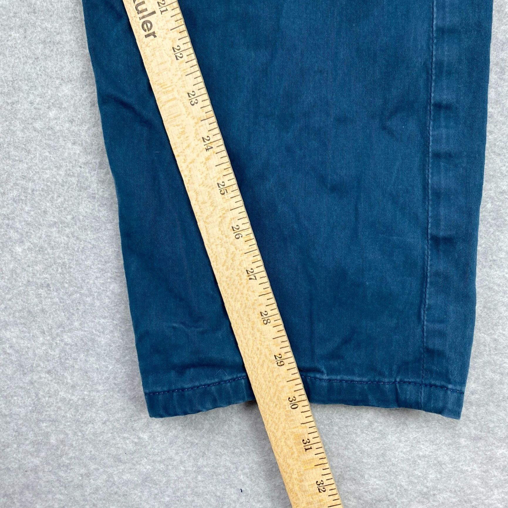 Altea Adriano Goldschmied The Graduate Jeans Mens 40 x 30 Teal Tailored Stretch Pant Size US 40 / EU 56 - 6 Thumbnail