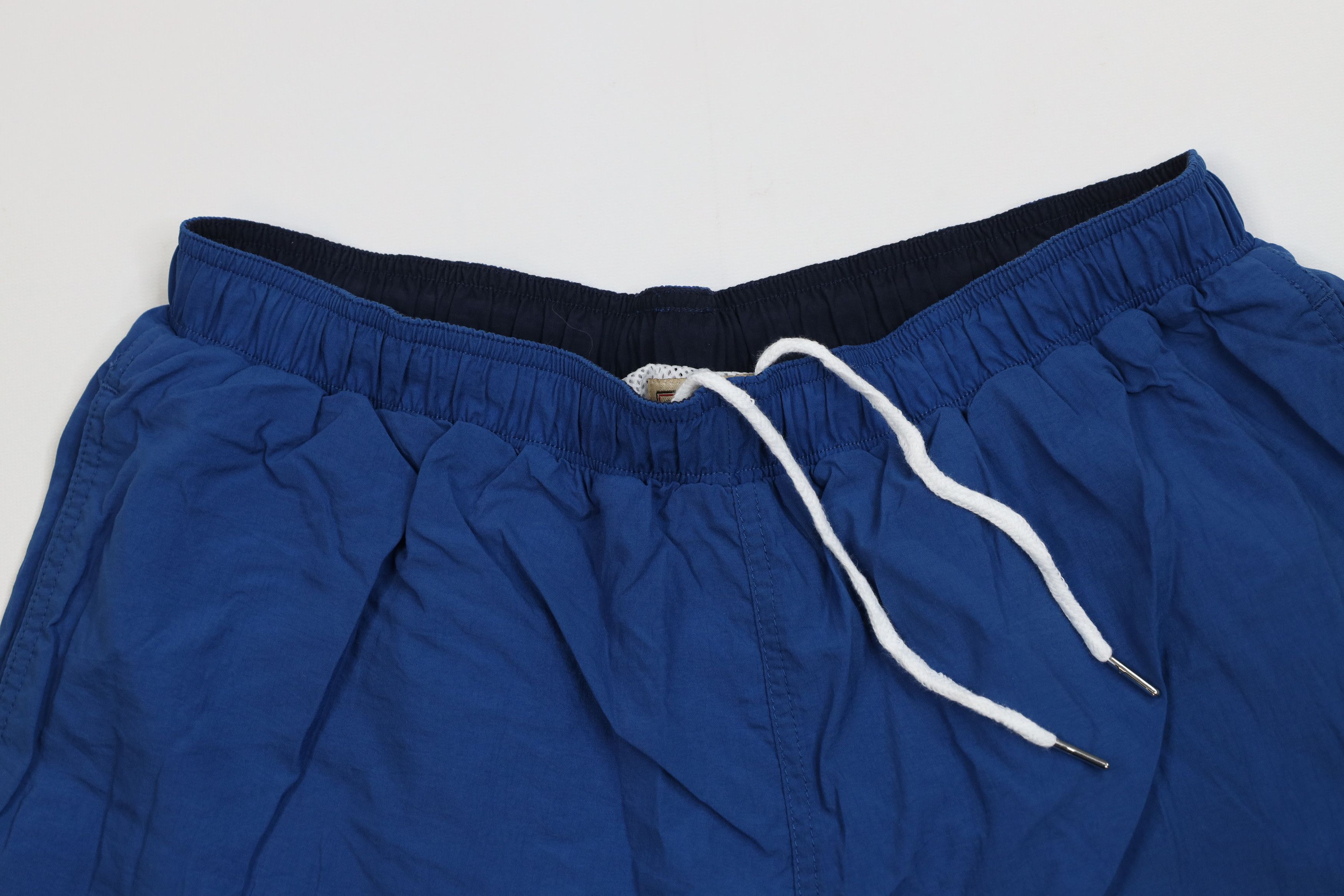 Woolrich Woolen Mills Vintage 90s Woolrich Lined Above Knee Shorts Trunks Blue Size US 34 / EU 50 - 2 Thumbnail