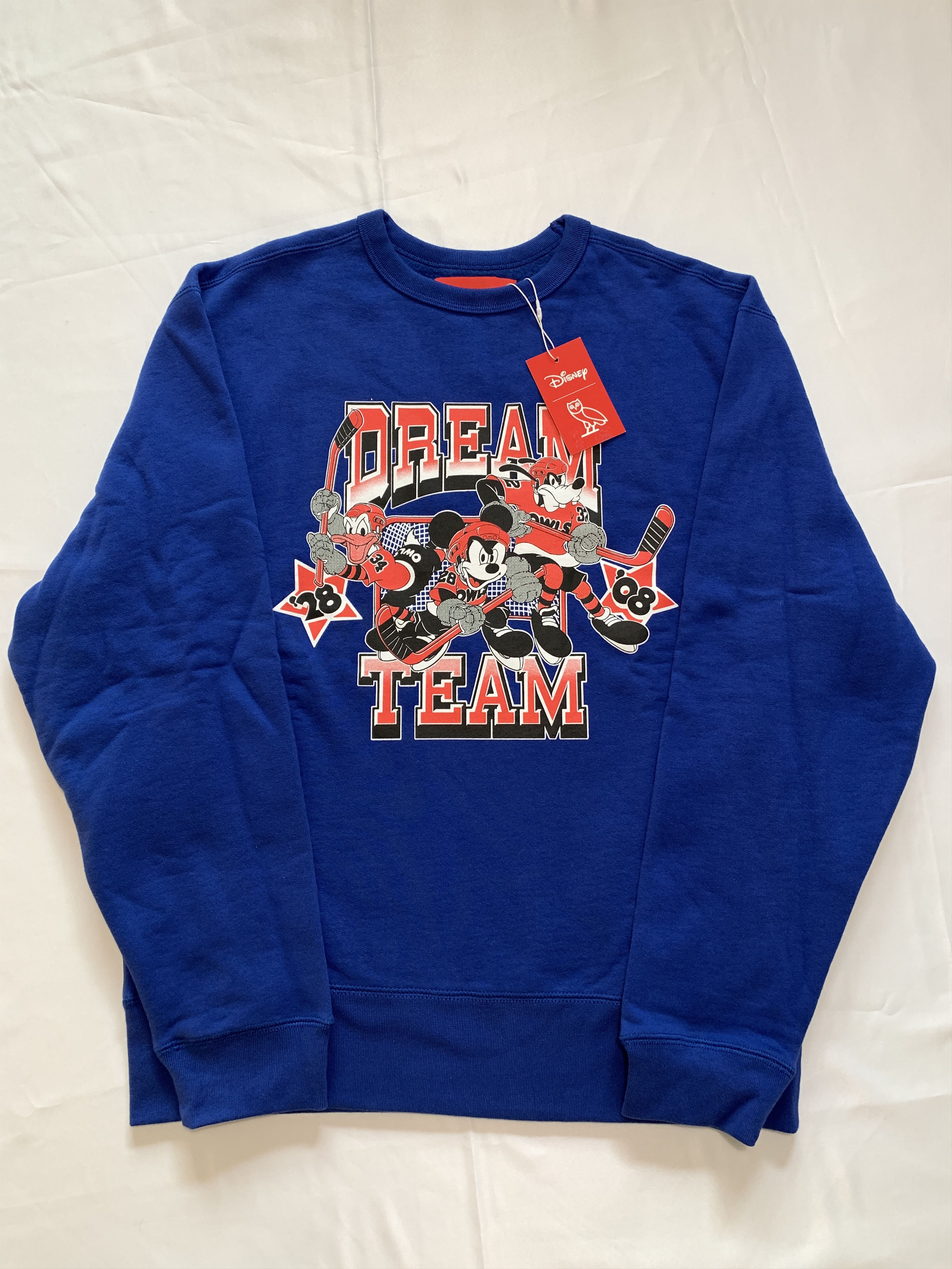 OVO x Disney Dream Team Mickey Goofy & Donald Duck Crewneck