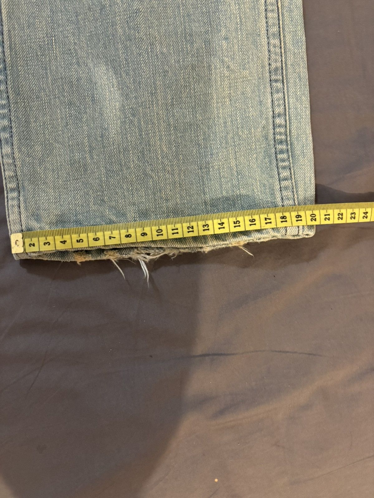 Number (N)ine fw2001 Number (N)ine blue Denim Jeans Archive Size US 30 / EU 46 - 12 Thumbnail