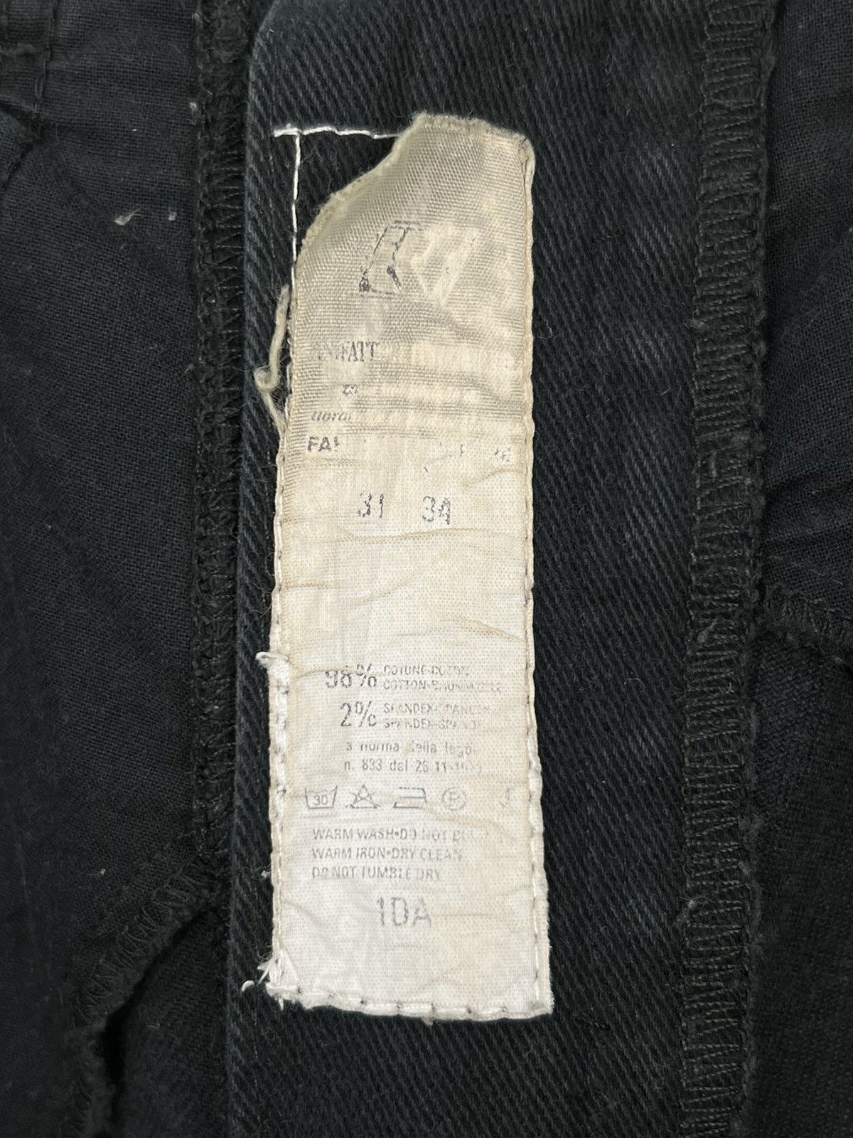 Versace × Versace Jeans Couture Versace Jeans Couture Faded Denim Jeans Size US 29 - 16 Thumbnail