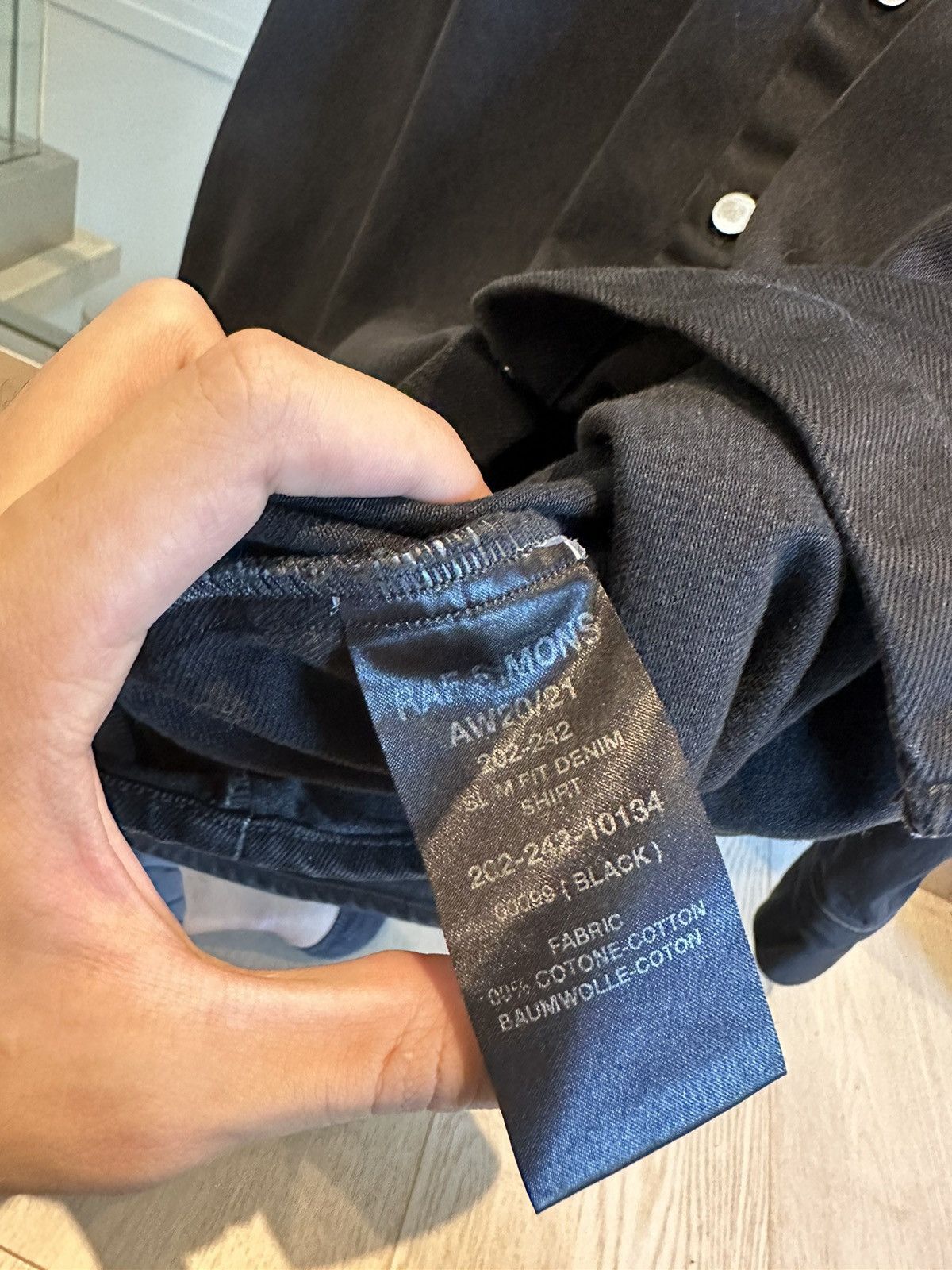Raf Simons RAF SIMONS BLACK DENIM JACKET Size US L / EU 52-54 / 3 - 10 Thumbnail