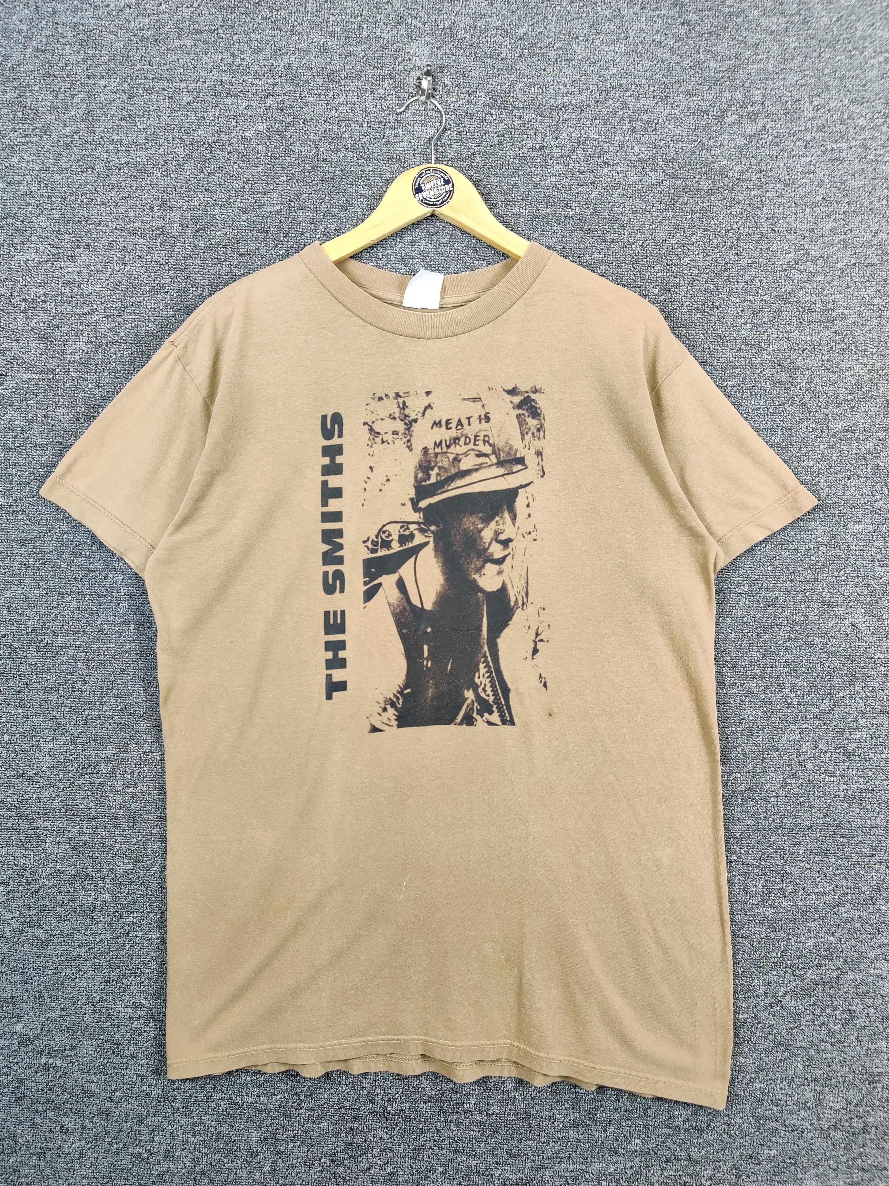 Band Tees Vintage The Smiths Meat Is Murder Band Tee Tshirt Size US L / EU 52-54 / 3 - 1 Thumbnail