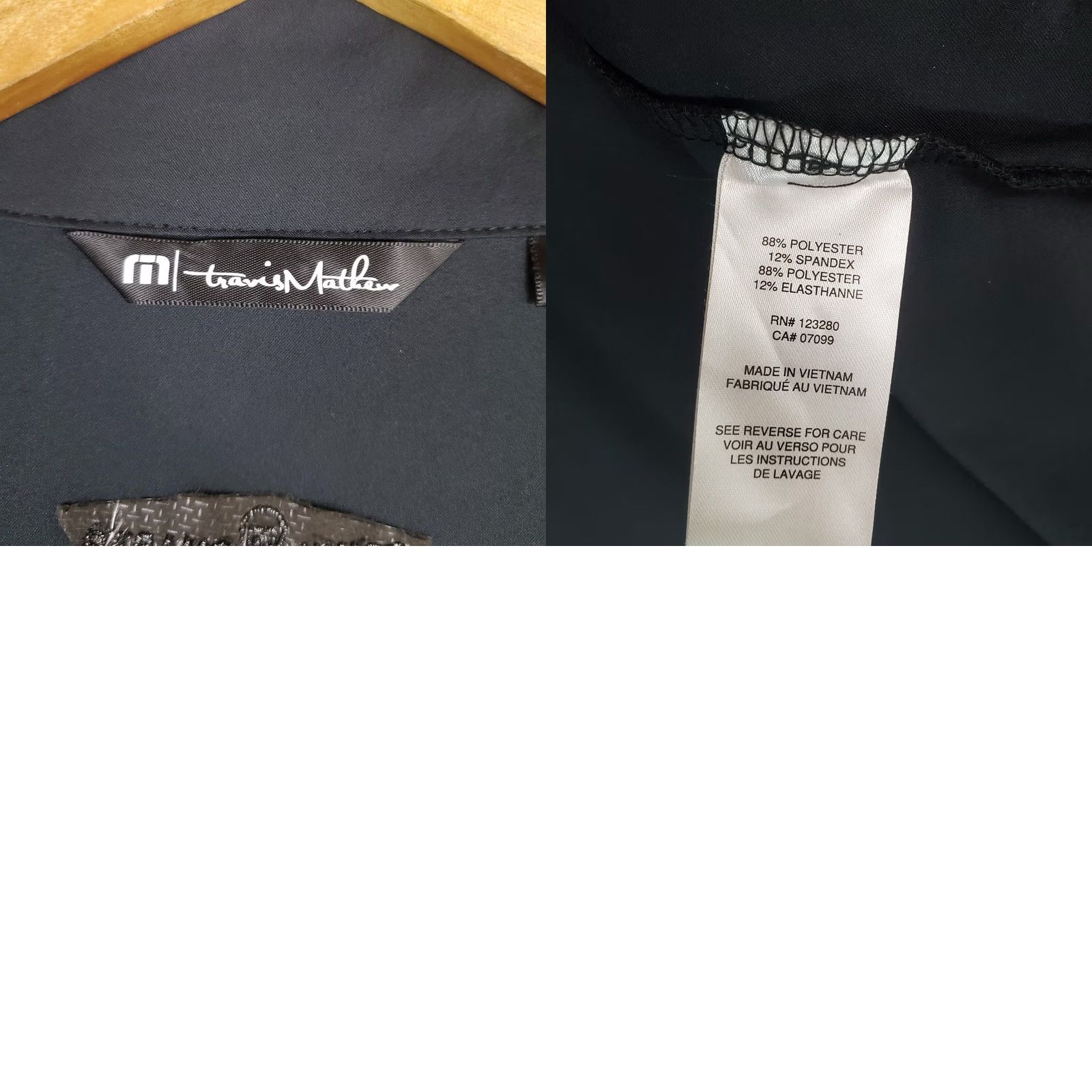 TravisMathew Travis Mathew Jacket Mens Full Zip Golf/Casual Black Large XS-.. Size US L / EU 52-54 / 3 - 10 Thumbnail
