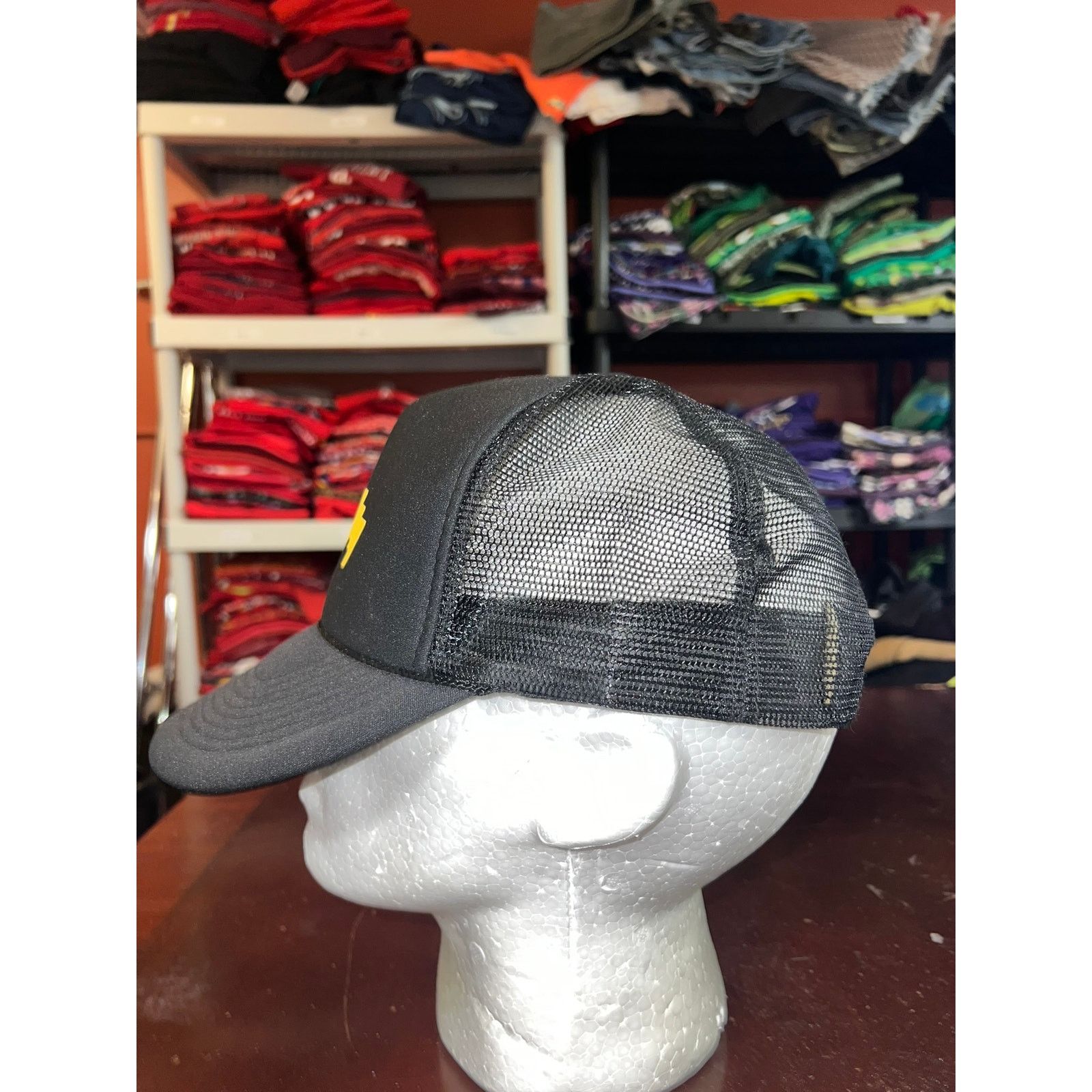 Vintage Vintage Leeboy Hat Lee Boy Trucker Black Cap Headwear VTG OS Size ONE SIZE - 3 Thumbnail