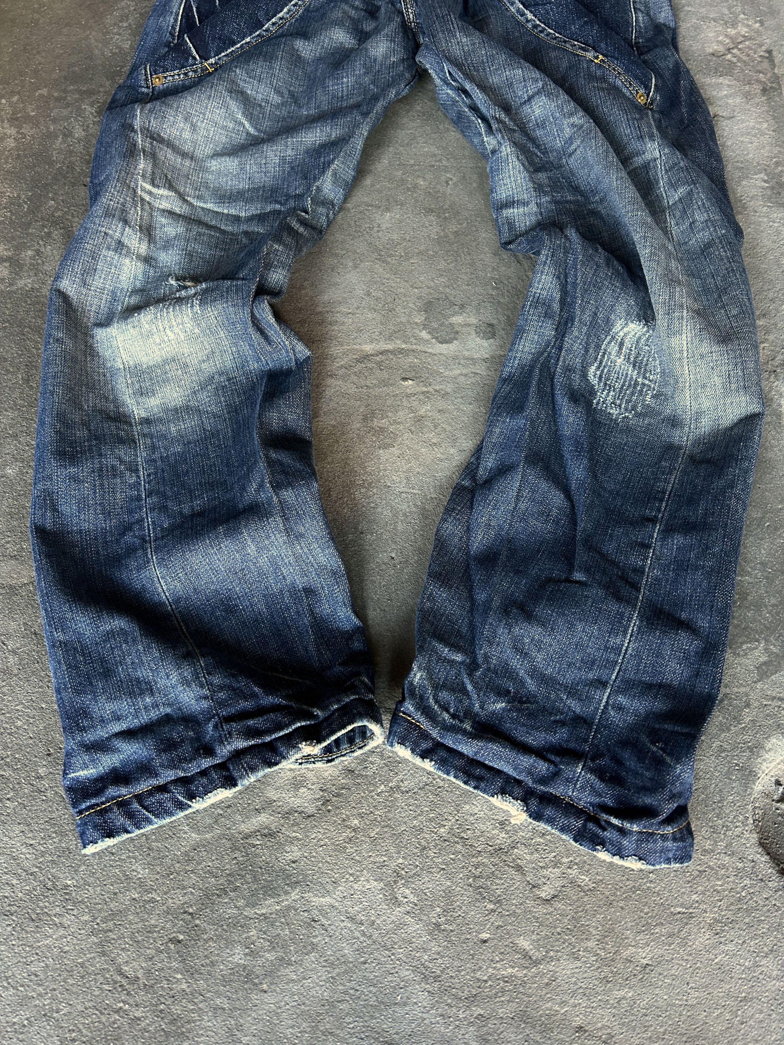 Vintage Rick Owens Junya Watanabe Style Cargo Jeans