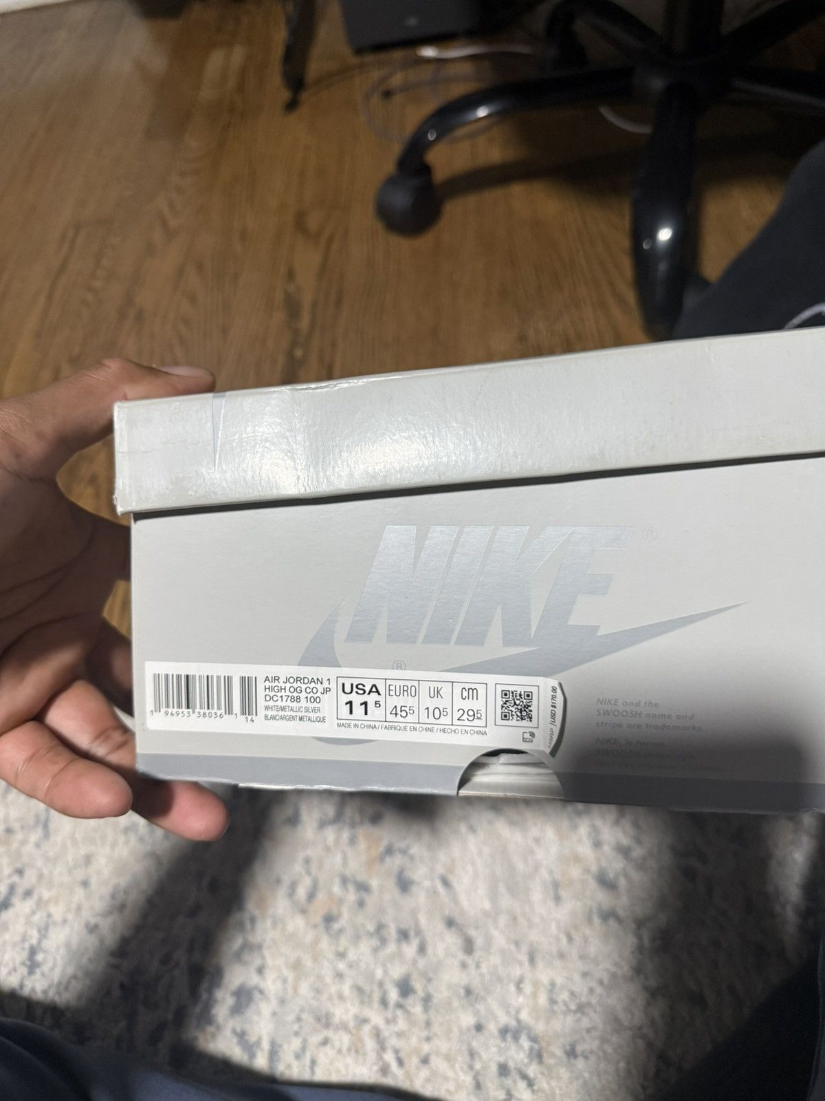 Jordan Brand Midnight navy Size US 11.5 / EU 44-45 - 2 Thumbnail