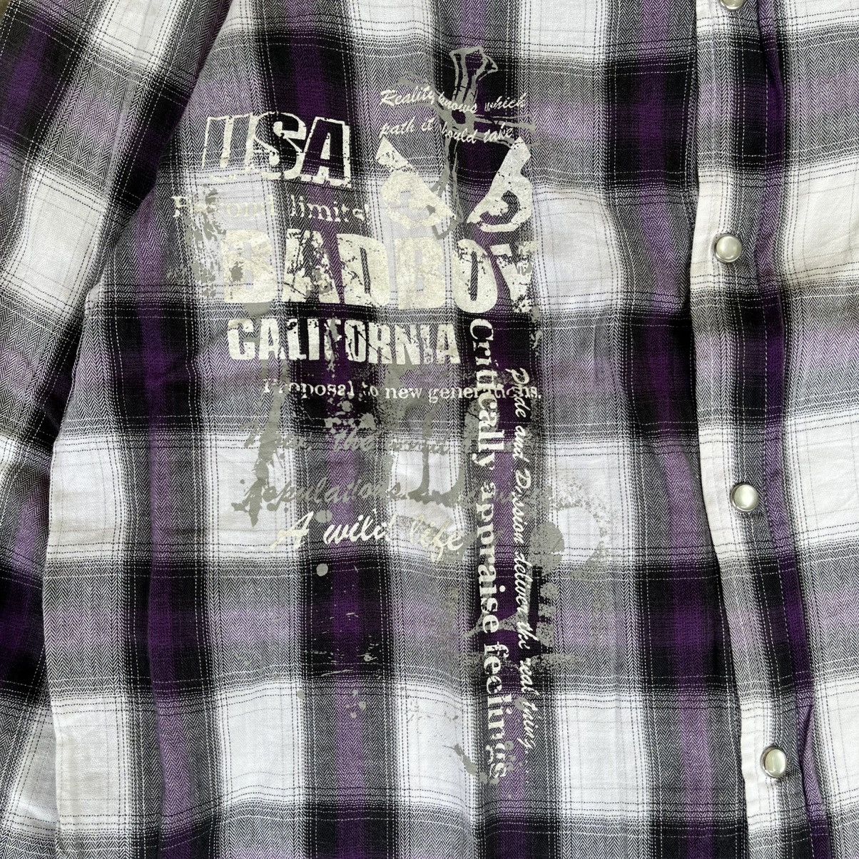 Hysteric Glamour Y2K Bad Boy Poem Snap Button Shirt Size US XL / EU 56 / 4 - 5 Thumbnail