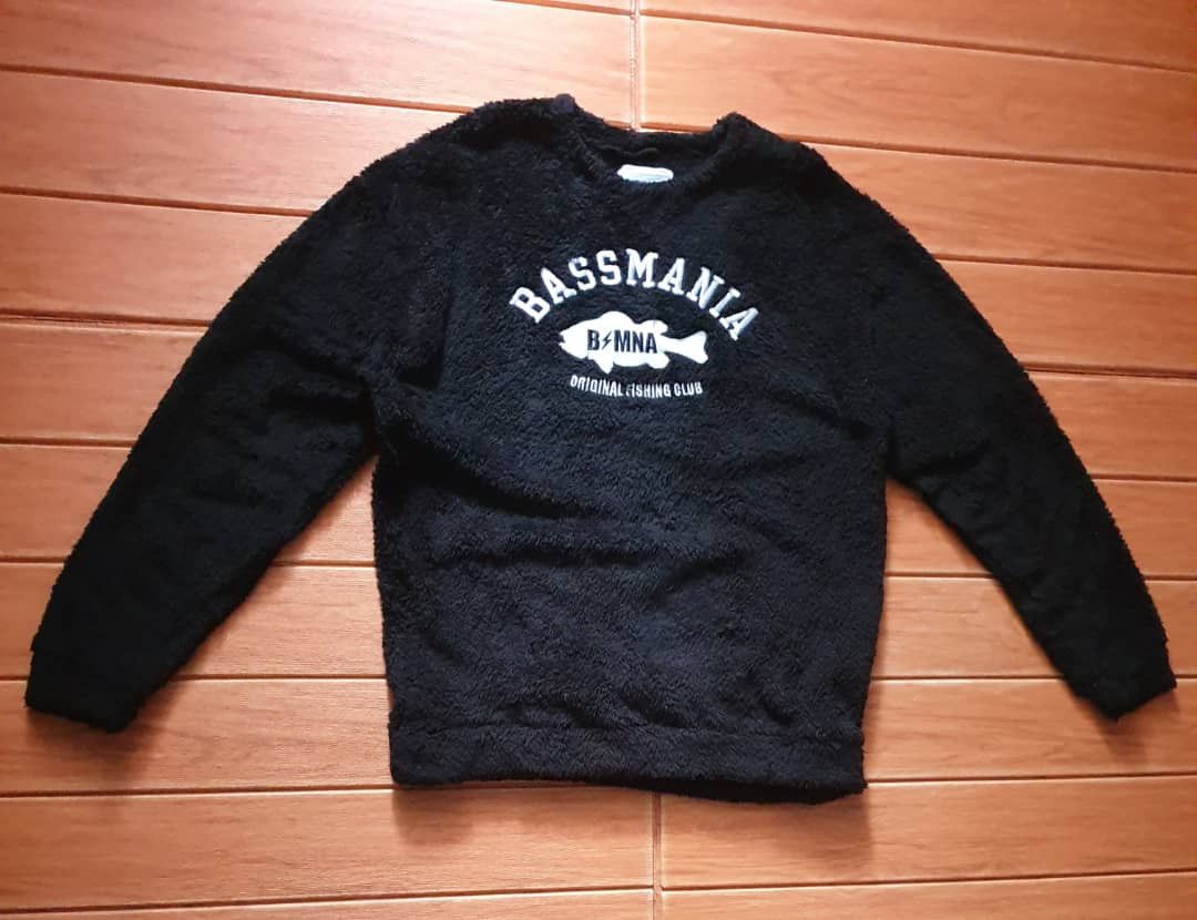 Japanese Brand Bassmania fishing club fleece Sweater Size US L / EU 52-54 / 3 - 6 Thumbnail