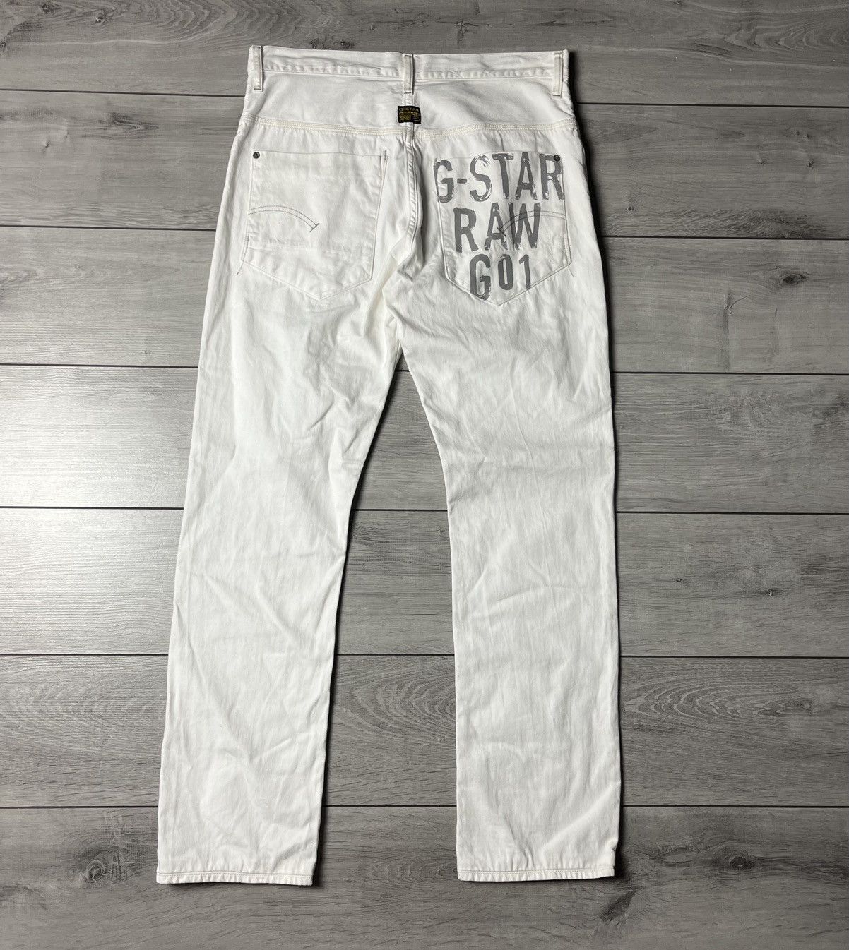 G-Star G star raw New Radar Tapered stamp Embro jeans size 34/36 Size US 34 / EU 50 - 1 Thumbnail