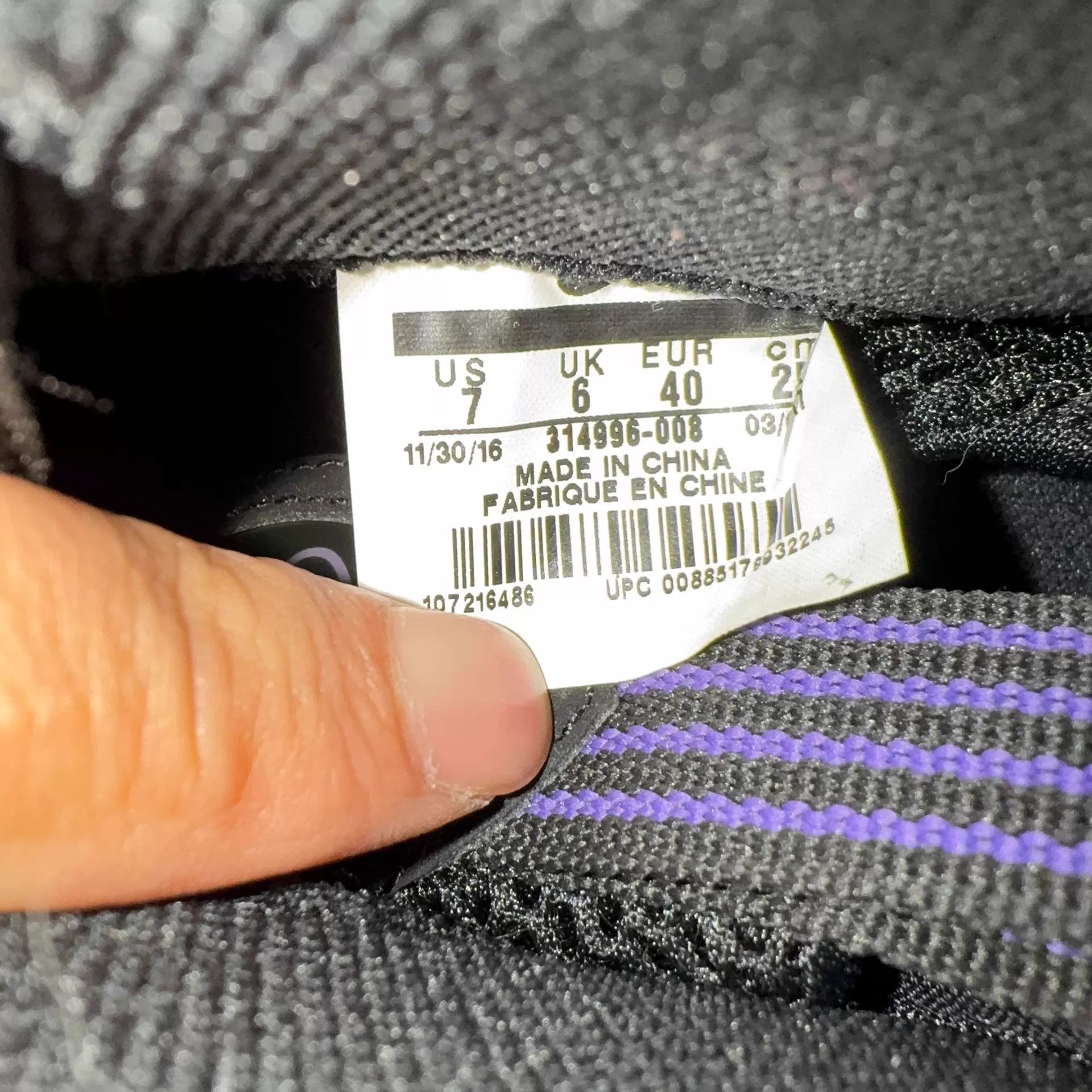 Nike Nike Air Foamposite Pro Eggplant Size 40 Size US 7 / EU 40 - 7 Thumbnail