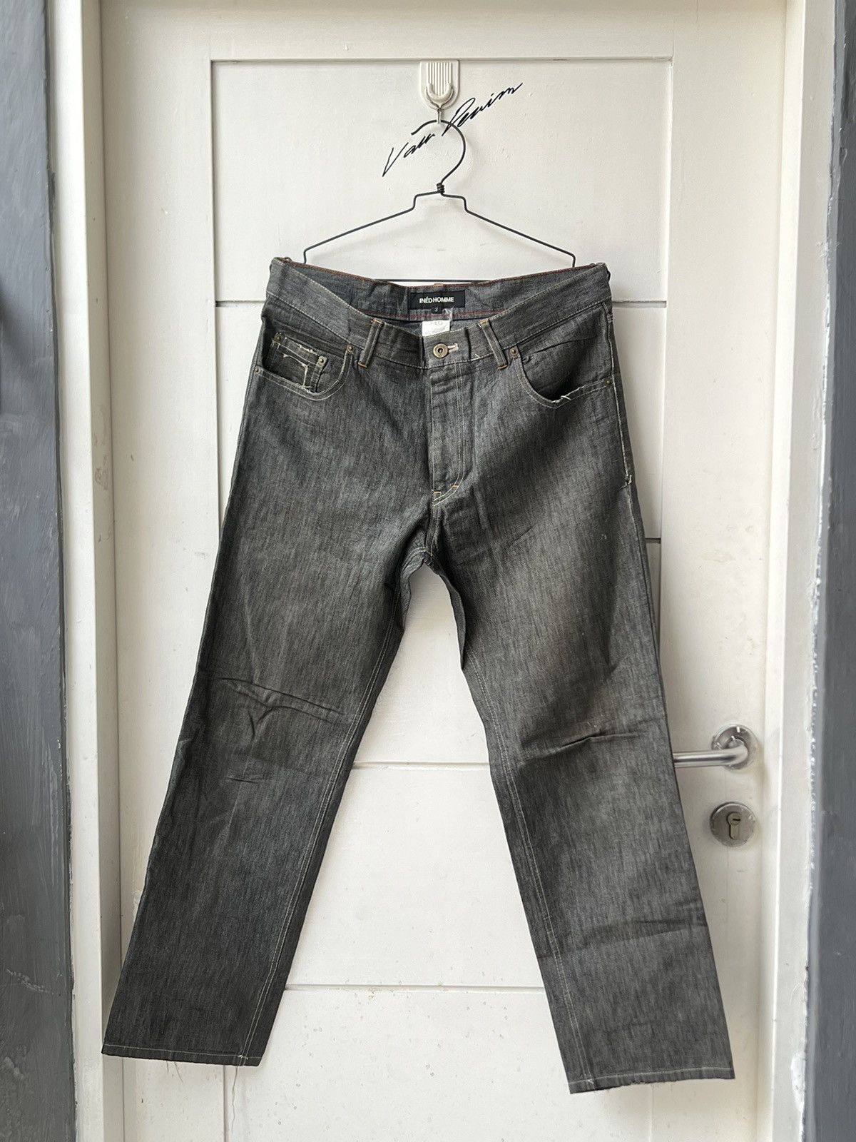 Yohji Yamamoto INED Yohji Yamamoto Denim Long Pants Size US 32 / EU 48 - 1 Thumbnail