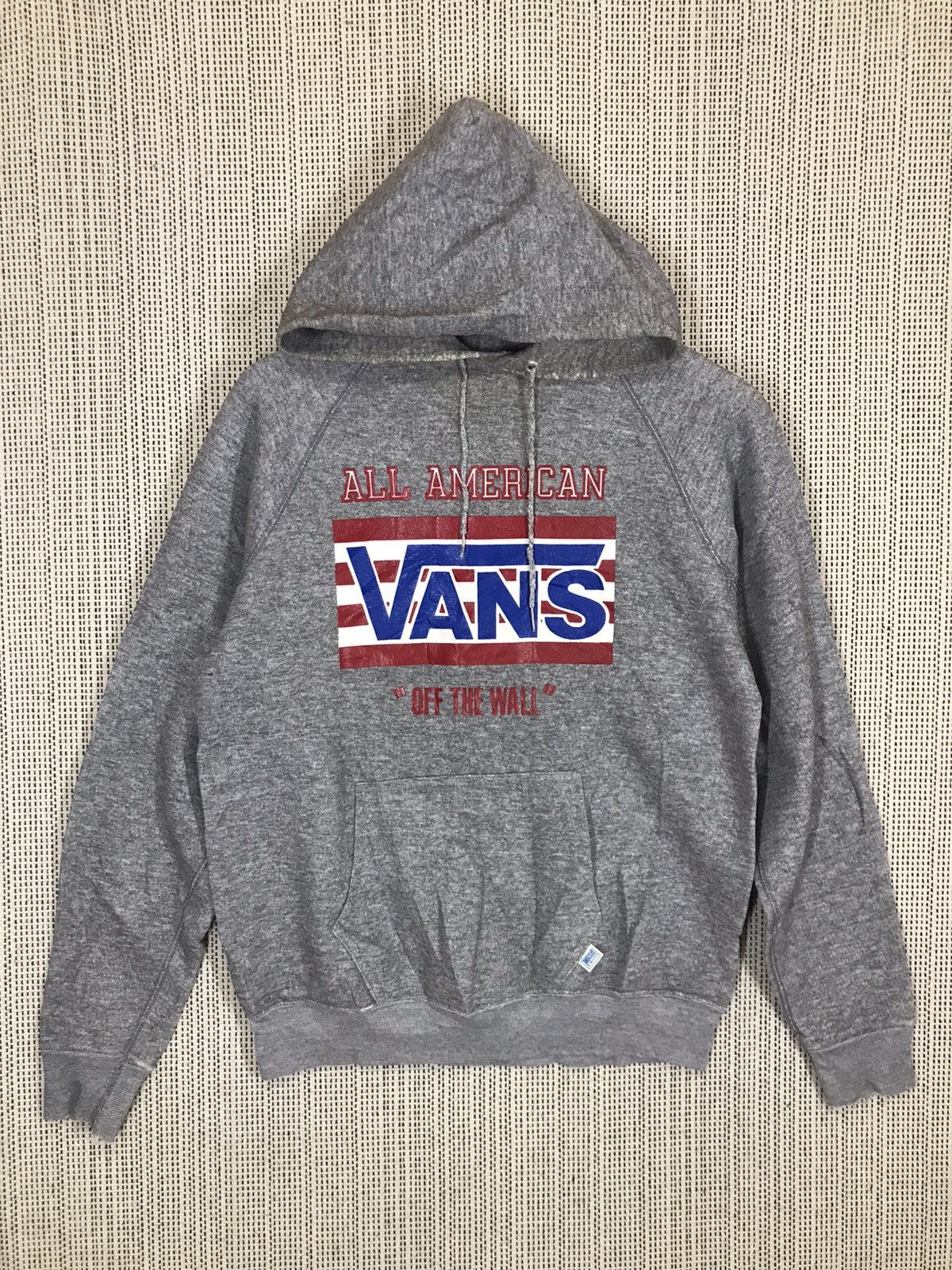 Vans × Vintage 🔥RARELY🔥VINTAGE 80s VANS HOODIE SPELLOUT DISCUS TAG Size US M / EU 48-50 / 2 - 1 Thumbnail