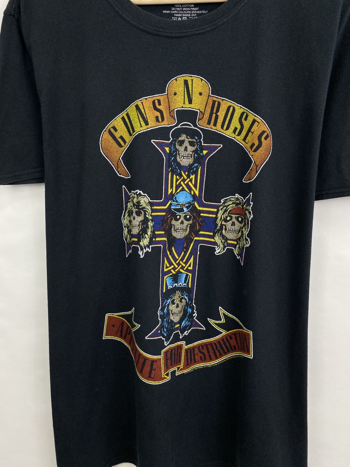 Guns N' Roses 🇺🇸 ☠️ Vintage Guns N Roses Rock T-Shirt Rare Retro Hype Y2K Size US M / EU 48-50 / 2 - 4 Thumbnail