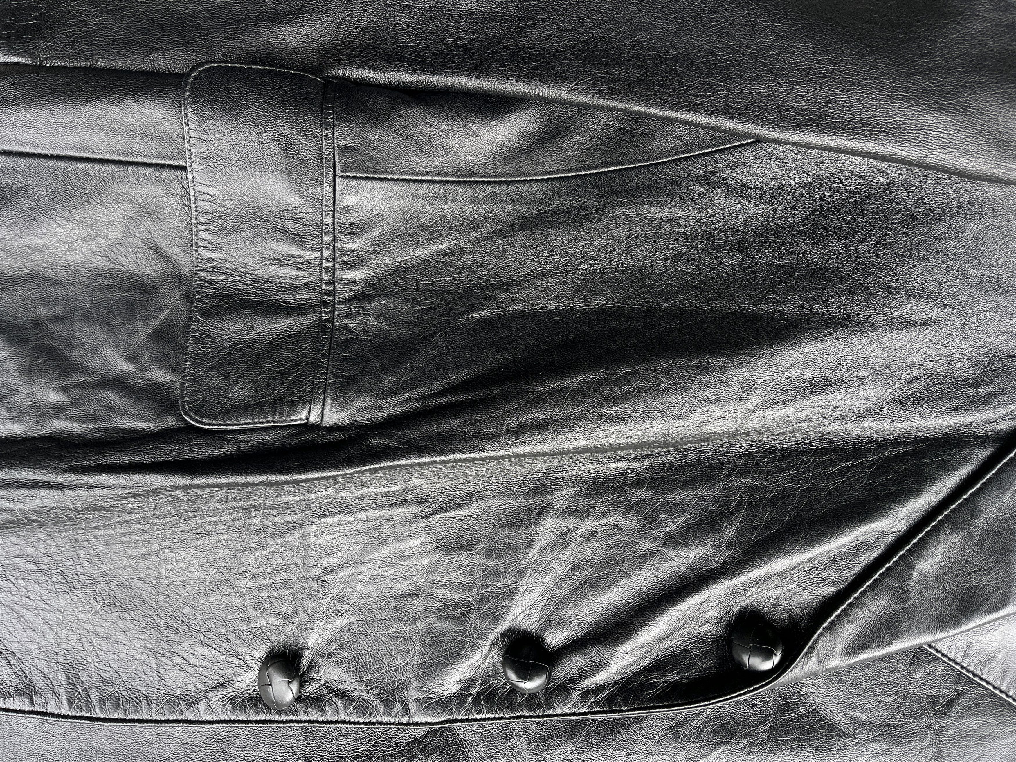 Schott Schott Leather Blazer Size US M / EU 48-50 / 2 - 8 Thumbnail