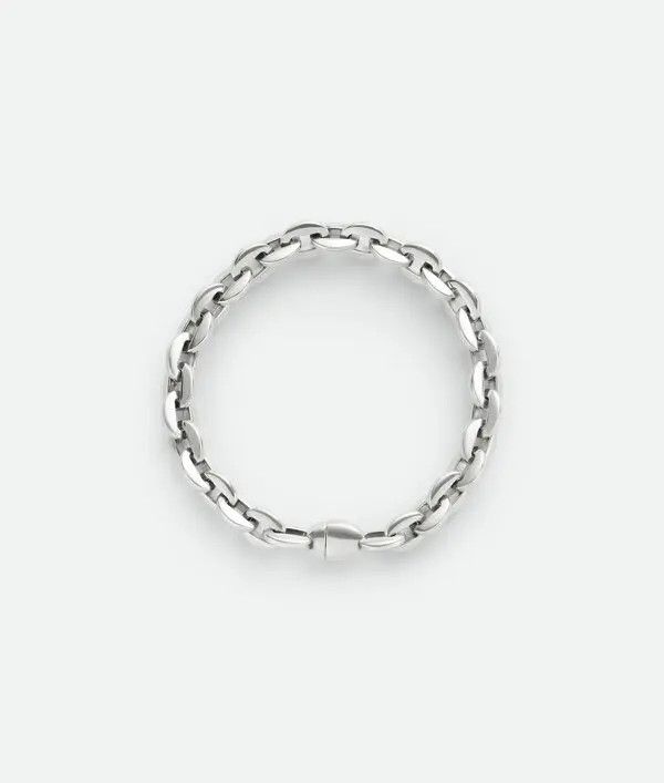 Bottega Veneta o1orln1125 Size: M / Shape Chain Bracelet in Silver Size ONE SIZE - 1 Thumbnail