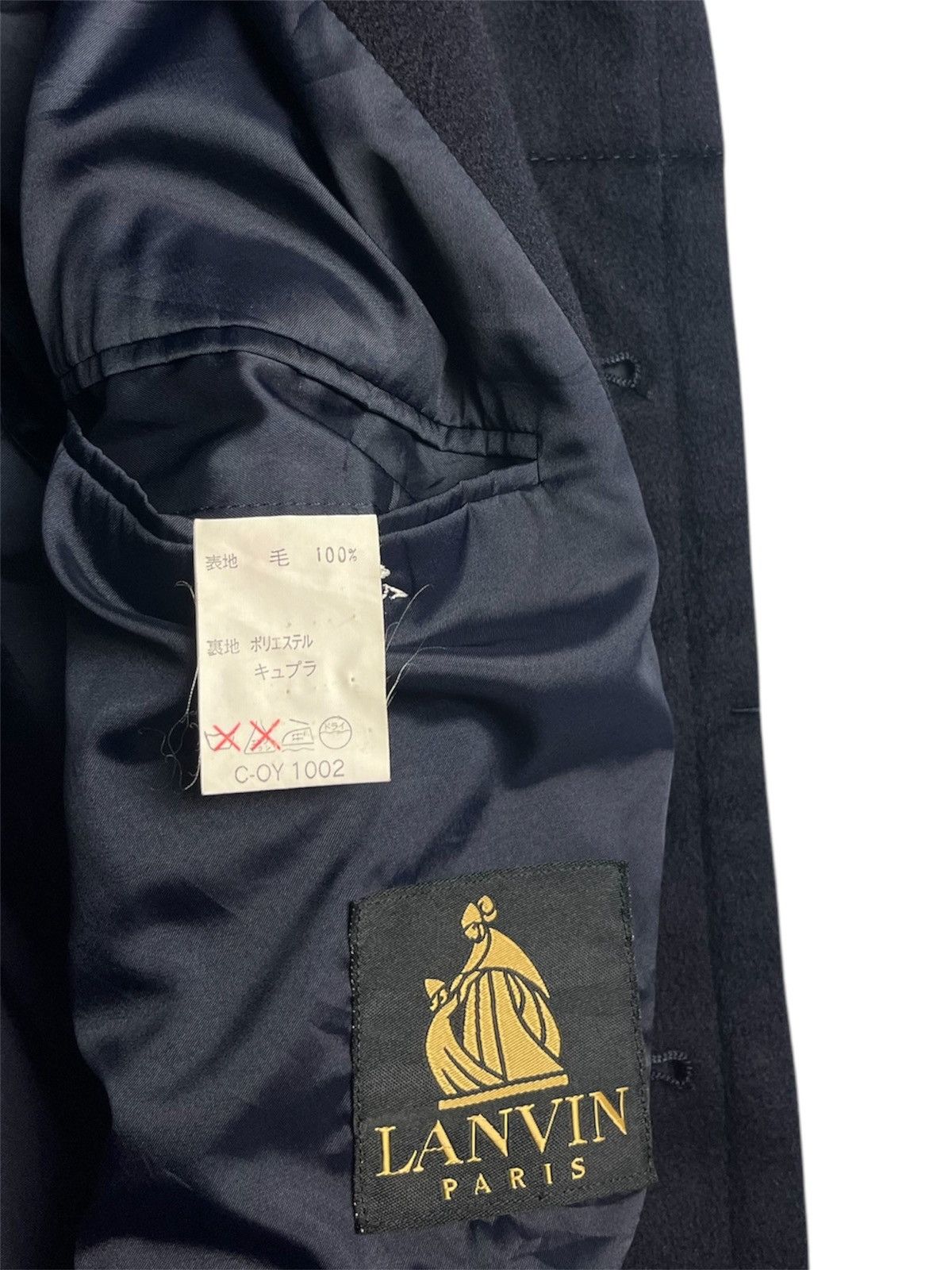 Lanvin Lanvin Hidden Buttons Cashmere Coat Size US M / EU 48-50 / 2 - 10 Thumbnail