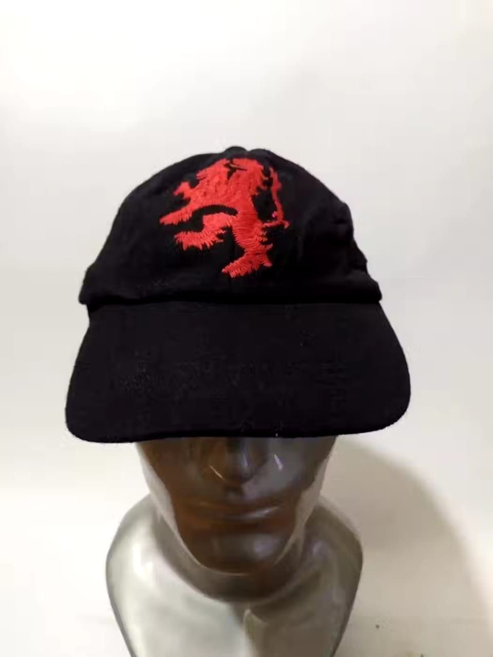 Vintage Polo Ralph Lauren alpaca wool leather hat sportsman