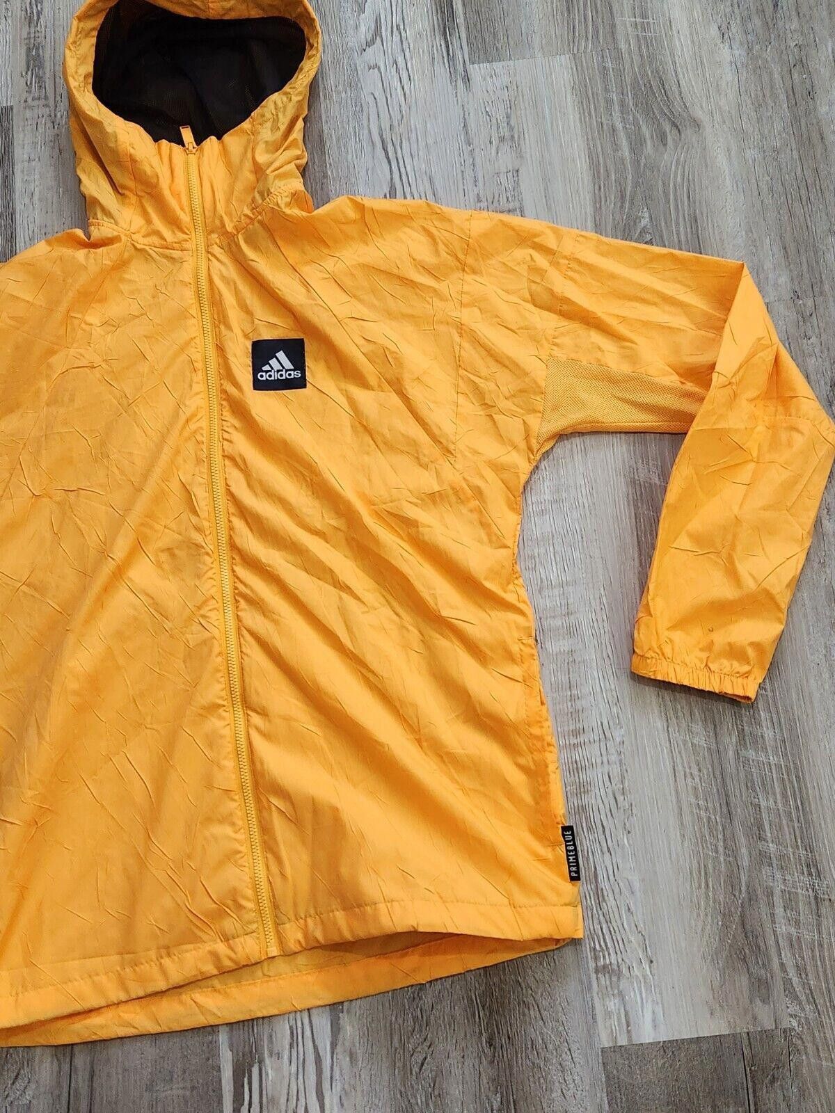Adidas Adidas Primeblue W.N.D. Wind Breaker Jacket Orange small Size US S / EU 44-46 / 1 - 4 Thumbnail