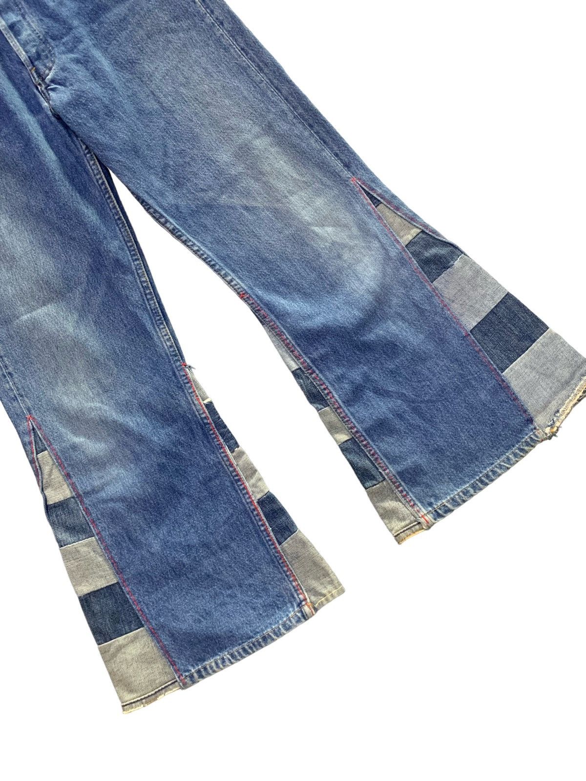 Levi's × Vintage Vintage Levis 501 Bowcut Add Flare Tailor Jeans Size US 29 - 3 Thumbnail