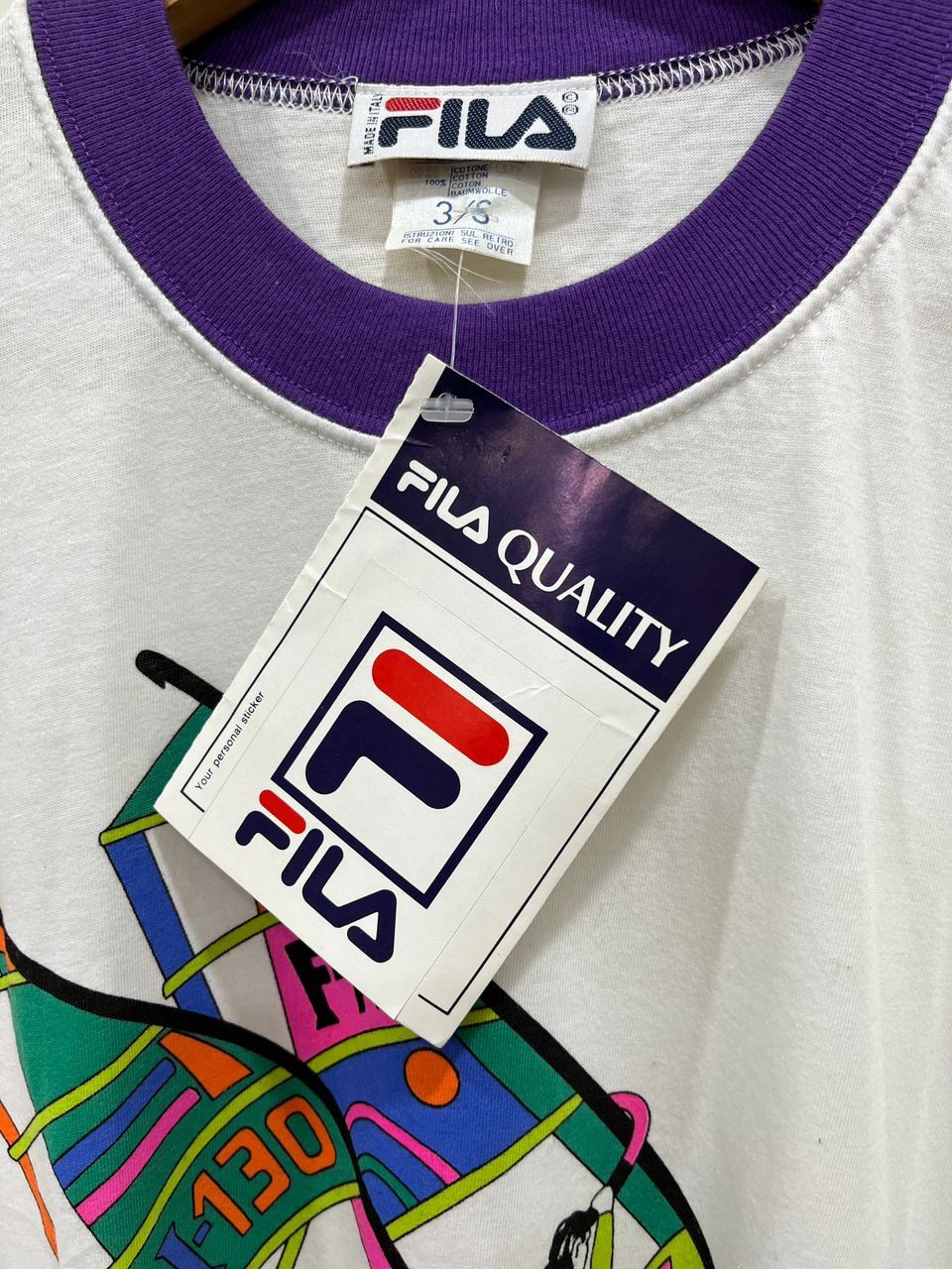 Fila × Vintage 🇮🇪VINTAGE FILA HAWAII T SHIRT MADE IN ITALY Size US S / EU 44-46 / 1 - 4 Thumbnail