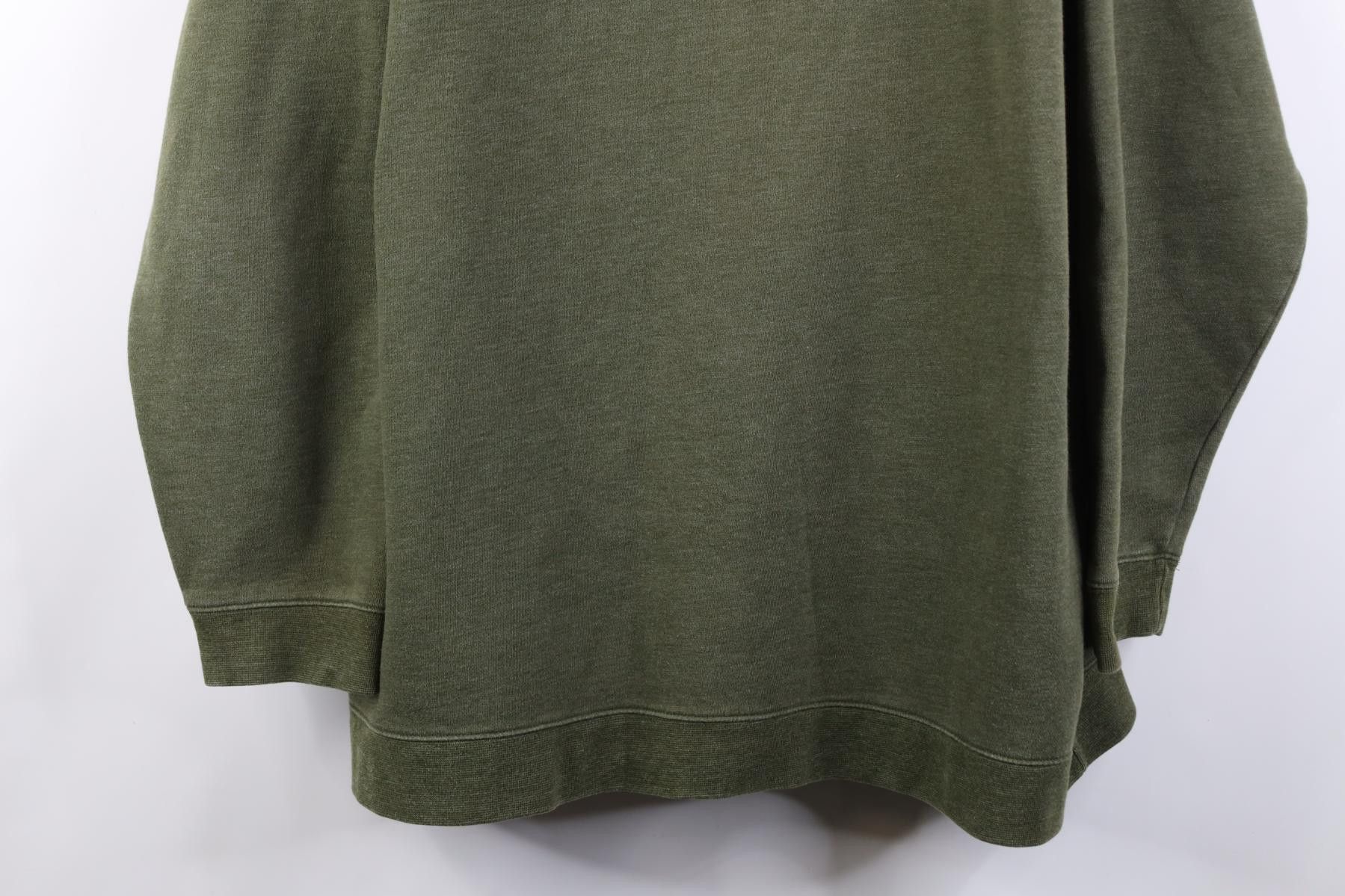 Vintage Vintage 90s Streetwear Heavyweight Crewneck Sweatshirt Green Size US XXL / EU 58 / 5 - 3 Thumbnail