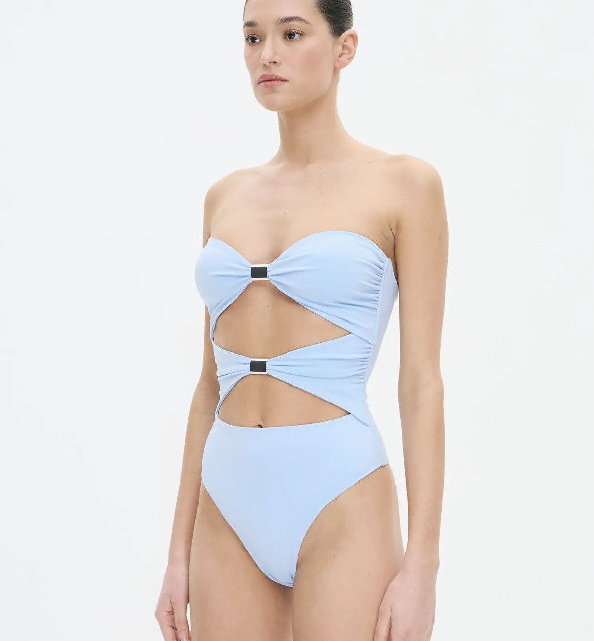 Other Glassons Blue Bodysuit Size S / US 4 / IT 40 - 1 Thumbnail