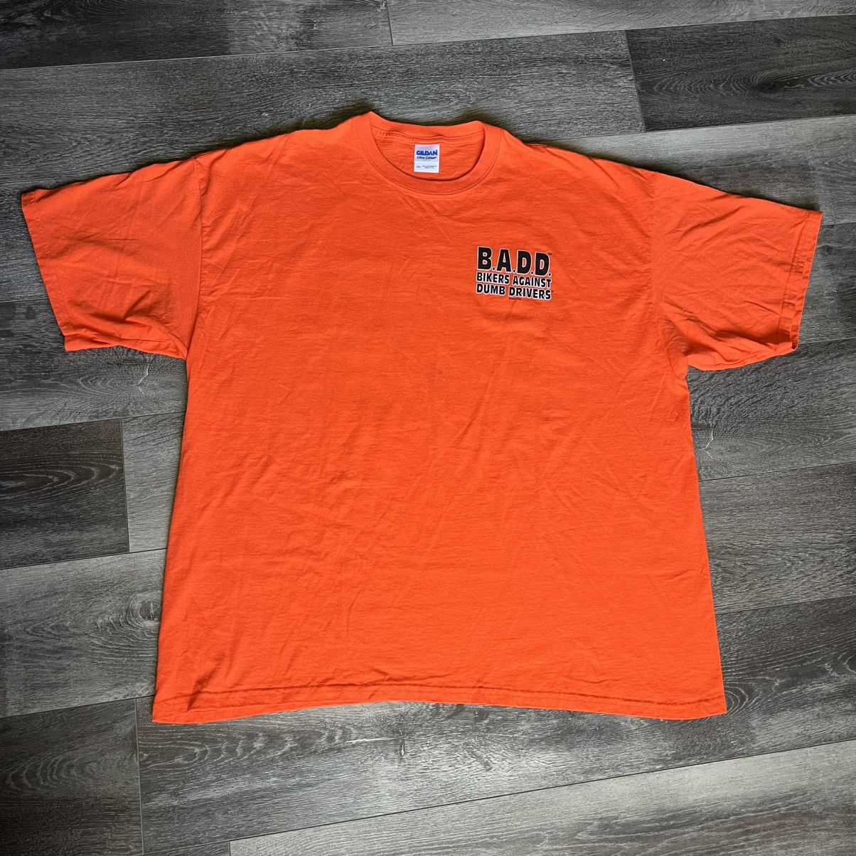 Vintage Vintage 2000s BADD Can You See Me Now Asshole Parody T Shirt Size US XXL / EU 58 / 5 - 2 Thumbnail
