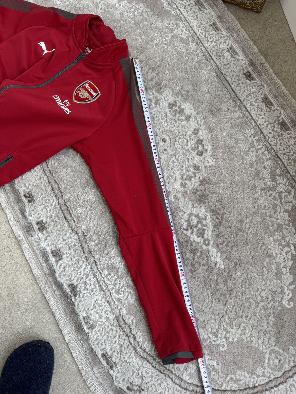 Puma Puma Arsenal Football Jacket Training Soccer Track Top zip Size US S / EU 44-46 / 1 - 6 Thumbnail